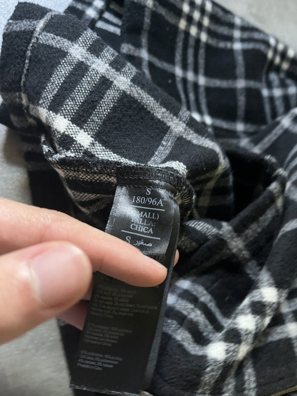Allsaints Allsaints wool checkered zip jacket white black Size US S / EU 44-46 / 1 - 11 Thumbnail