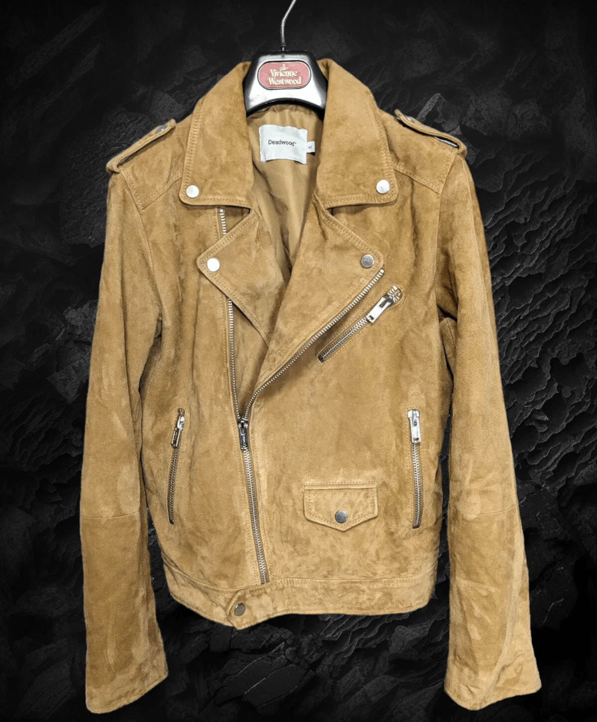Deadwood Deadwood lamb suede leather jacket Size US XXS / EU 40 - 1 Thumbnail