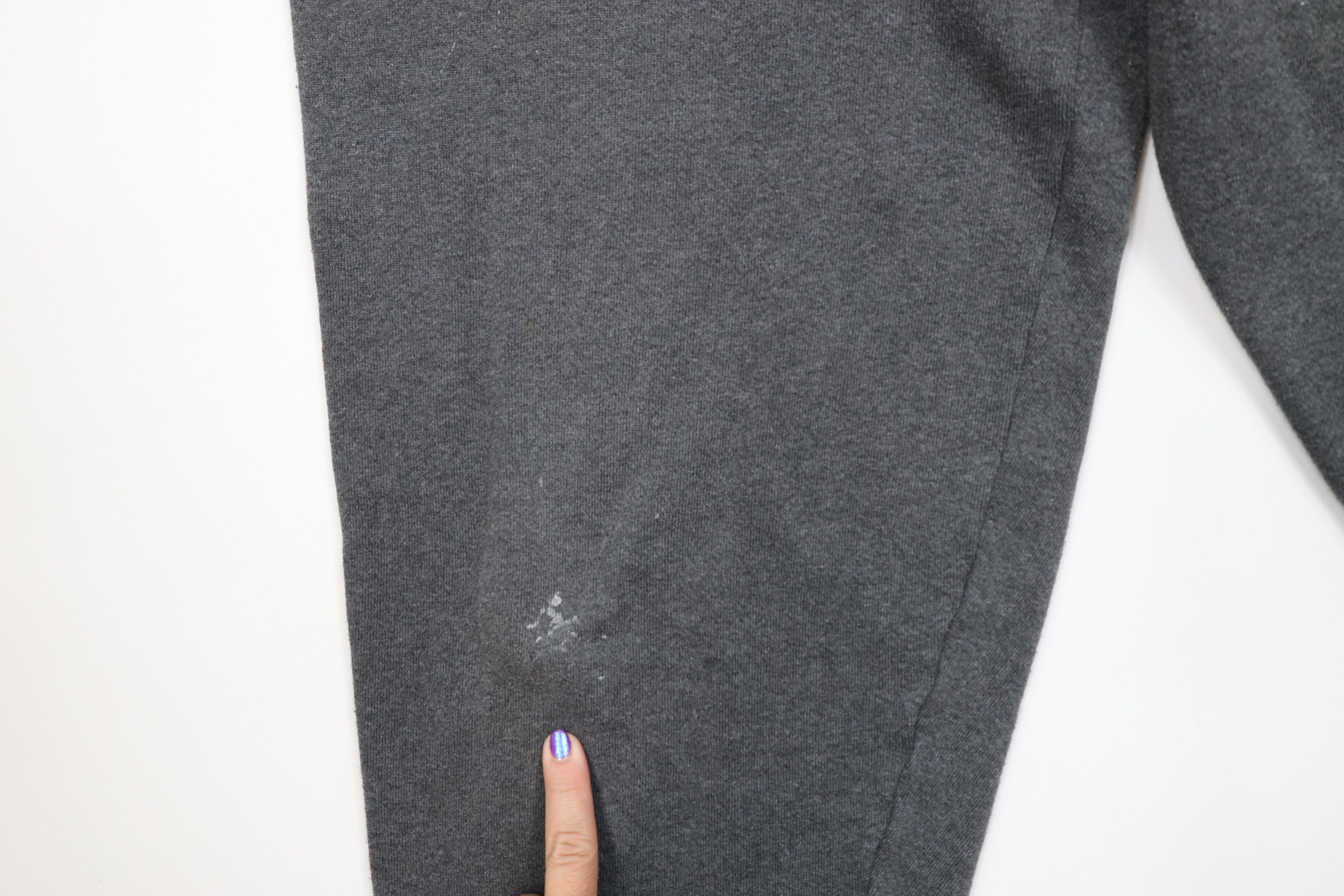 Vintage Vintage 90s Streetwear Blank Sweatpants Joggers Gray USA Size US 36 / EU 52 - 5 Thumbnail
