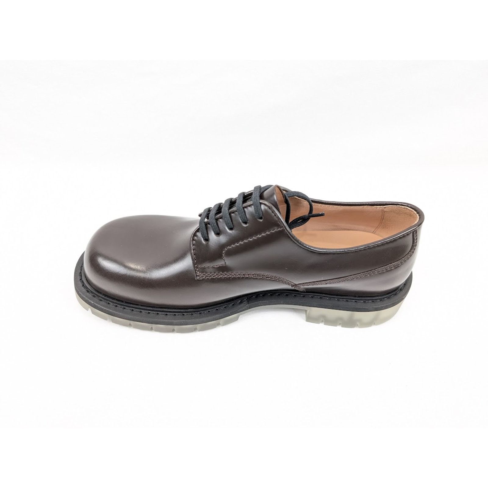 Bottega Veneta o1rshd1 Brushed Calfskin Scarpa Pelle Boots in Espresso Size US 10 / EU 43 - 11 Thumbnail