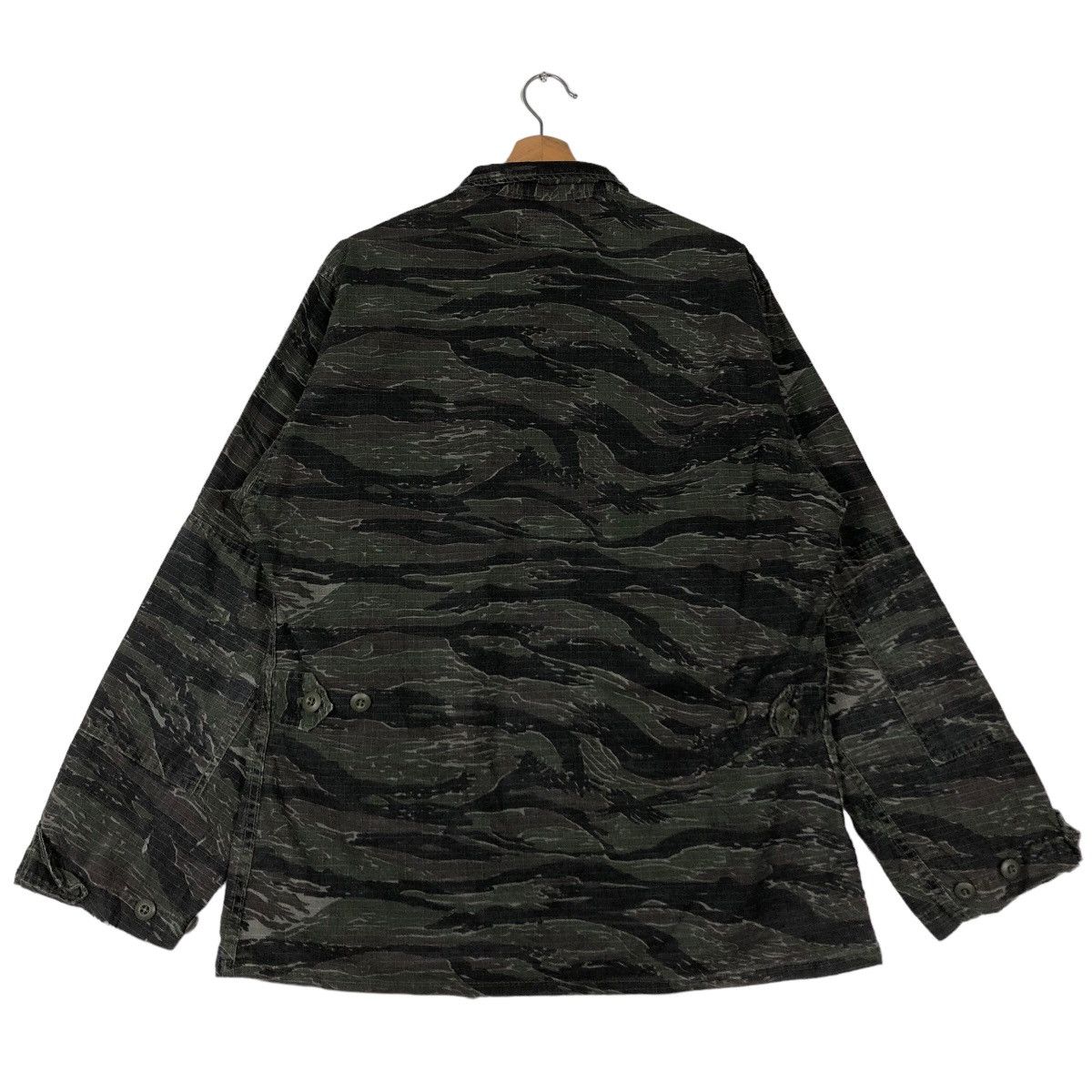 Japanese Brand 🔥90’s Vintage Cargo Inspector Jacket Military Tiger Striped Size US M / EU 48-50 / 2 - 9 Thumbnail