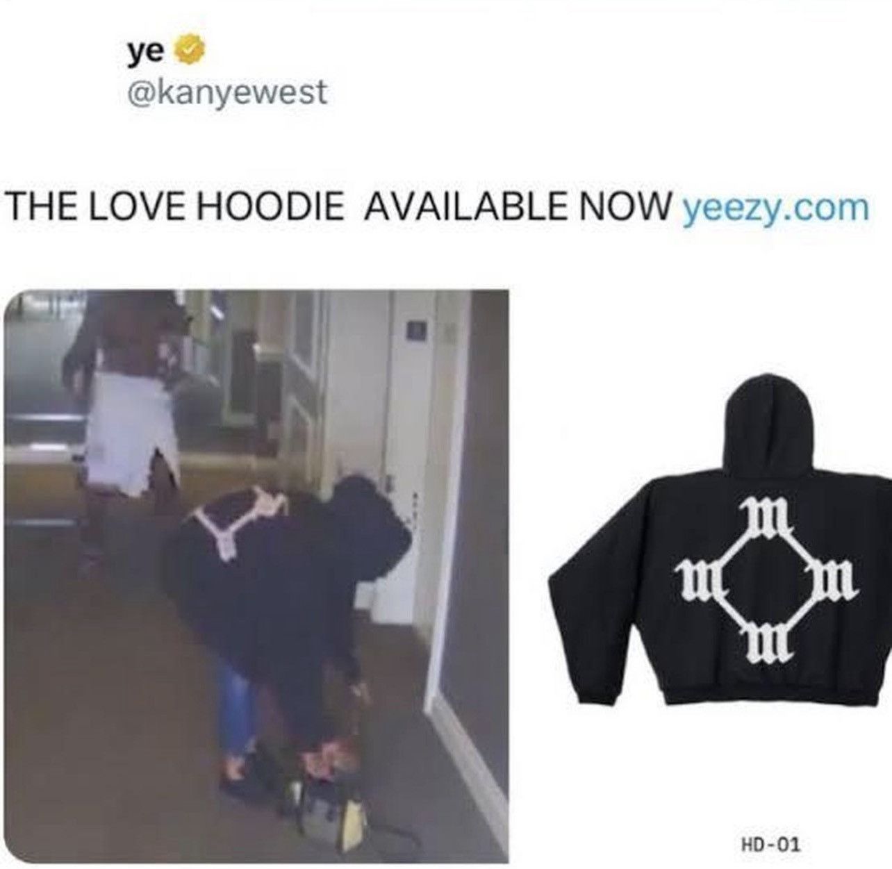 Yeezy Yeezy Love/so help me god Hoodie, yzy szn X Size US L / EU 52-54 / 3 - 5 Thumbnail