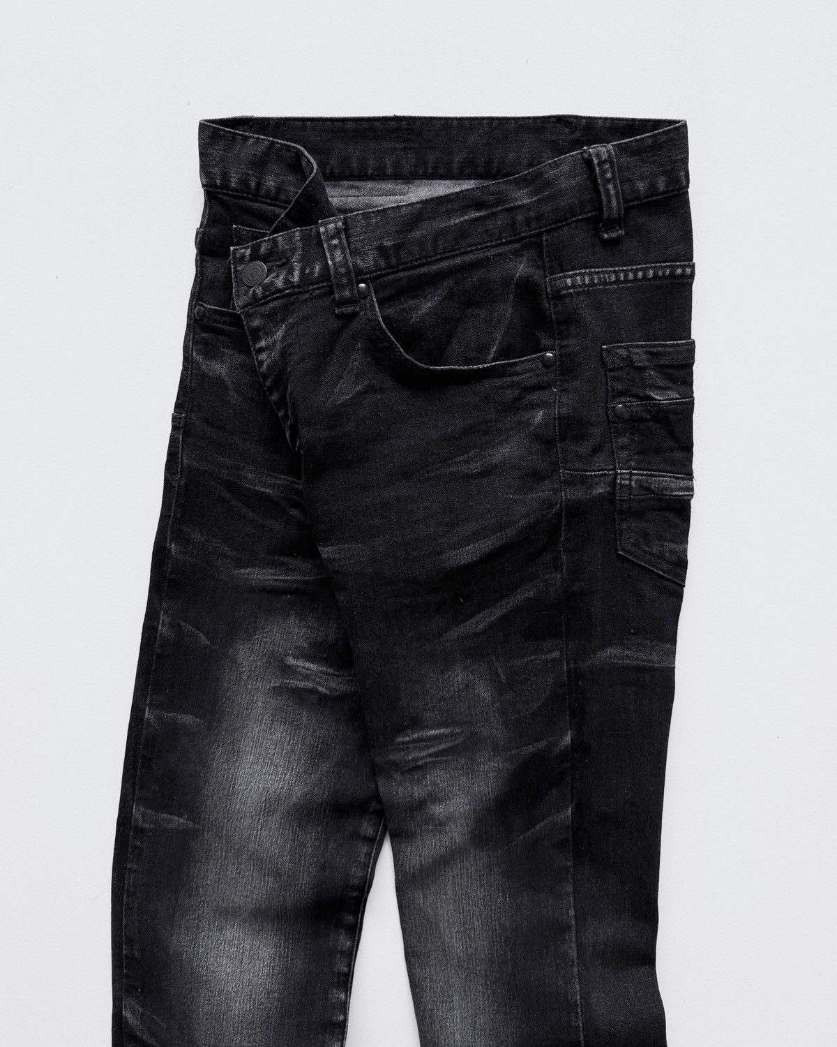 Tornado Mart TORNADO MART WASHED BLACK SKINNY JEANS Size US 31 - 6 Thumbnail