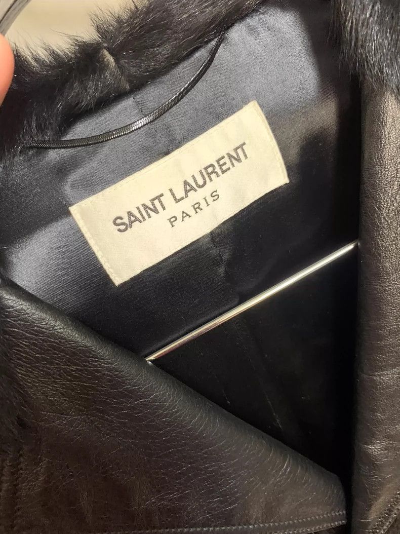 Saint Laurent Paris Saint Laurent Paris Saint Laurent Paris 16fw sheepskin and Size US M / EU 48-50 / 2 - 2 Thumbnail