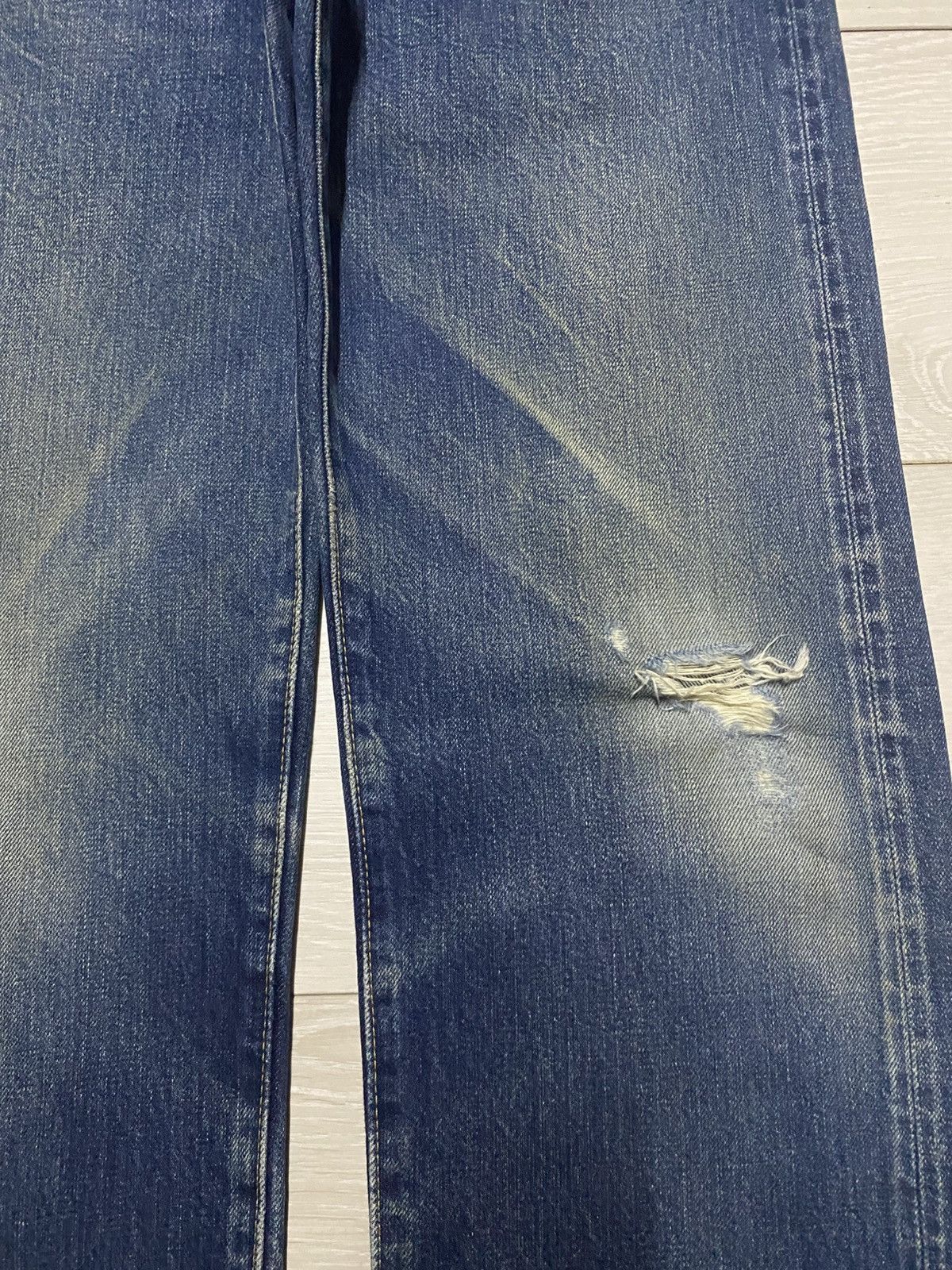 Acne Studios Vintage Canton Blue Wash Selvedge Denim Loose Jeans Size US 28 / EU 44 - 8 Thumbnail