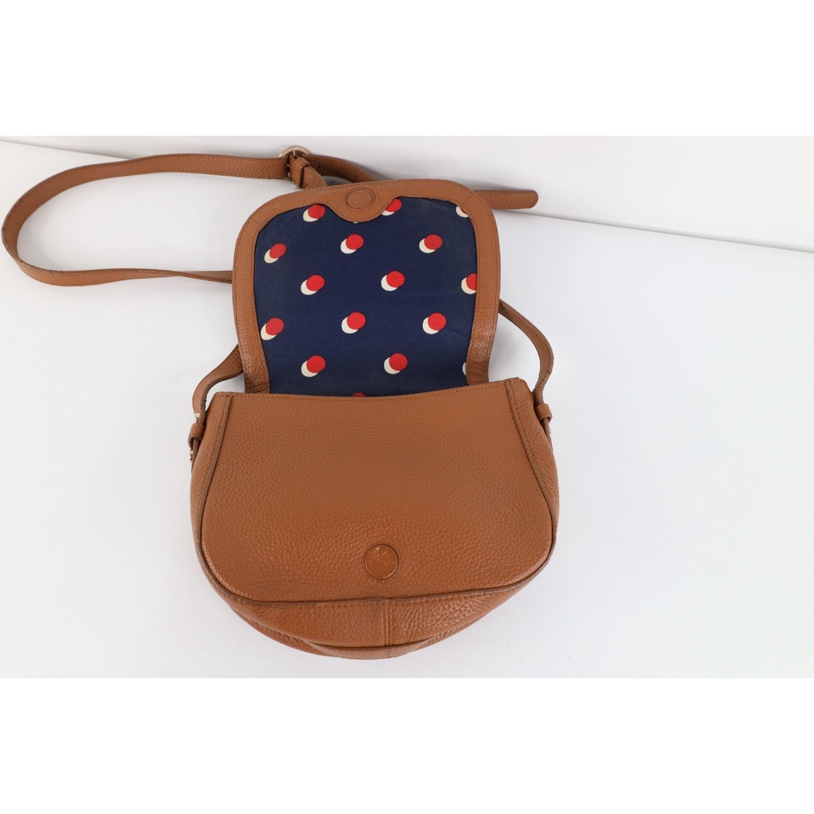 Boden Boden Boho Chic Leather Crossbody Messenger Bag Purse Brown Size ONE SIZE - 8 Thumbnail