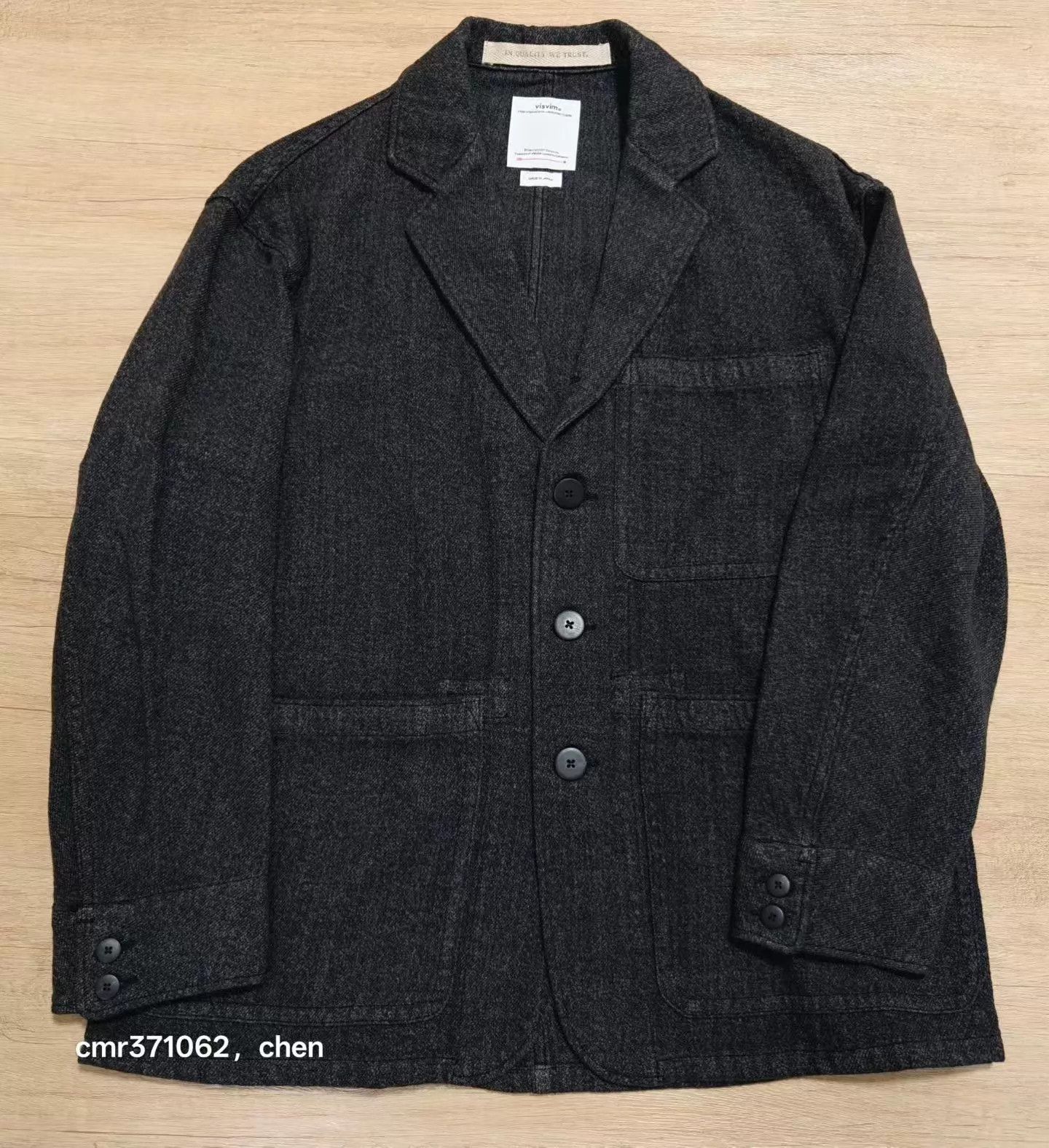 Visvim VISVIM 26SS RAILWOOD JKT Wool & Hemp Twill Jacket Size US M / EU 48-50 / 2 - 1 Thumbnail