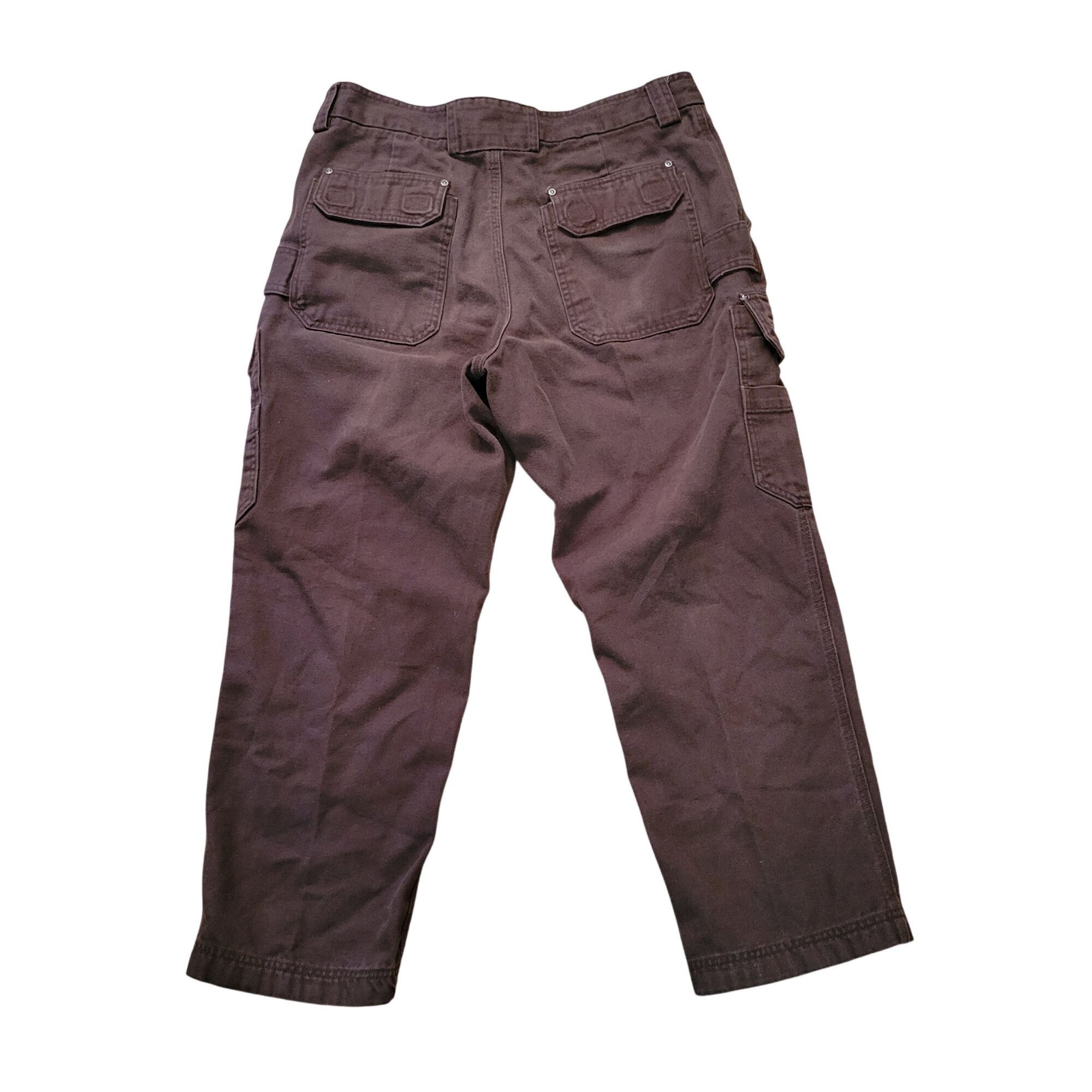 Duluth Trading Company Duluth Trading Brown Cargo Pants 36x28 Canvas Cotton Heavy D Size US 36 / EU 52 - 5 Thumbnail