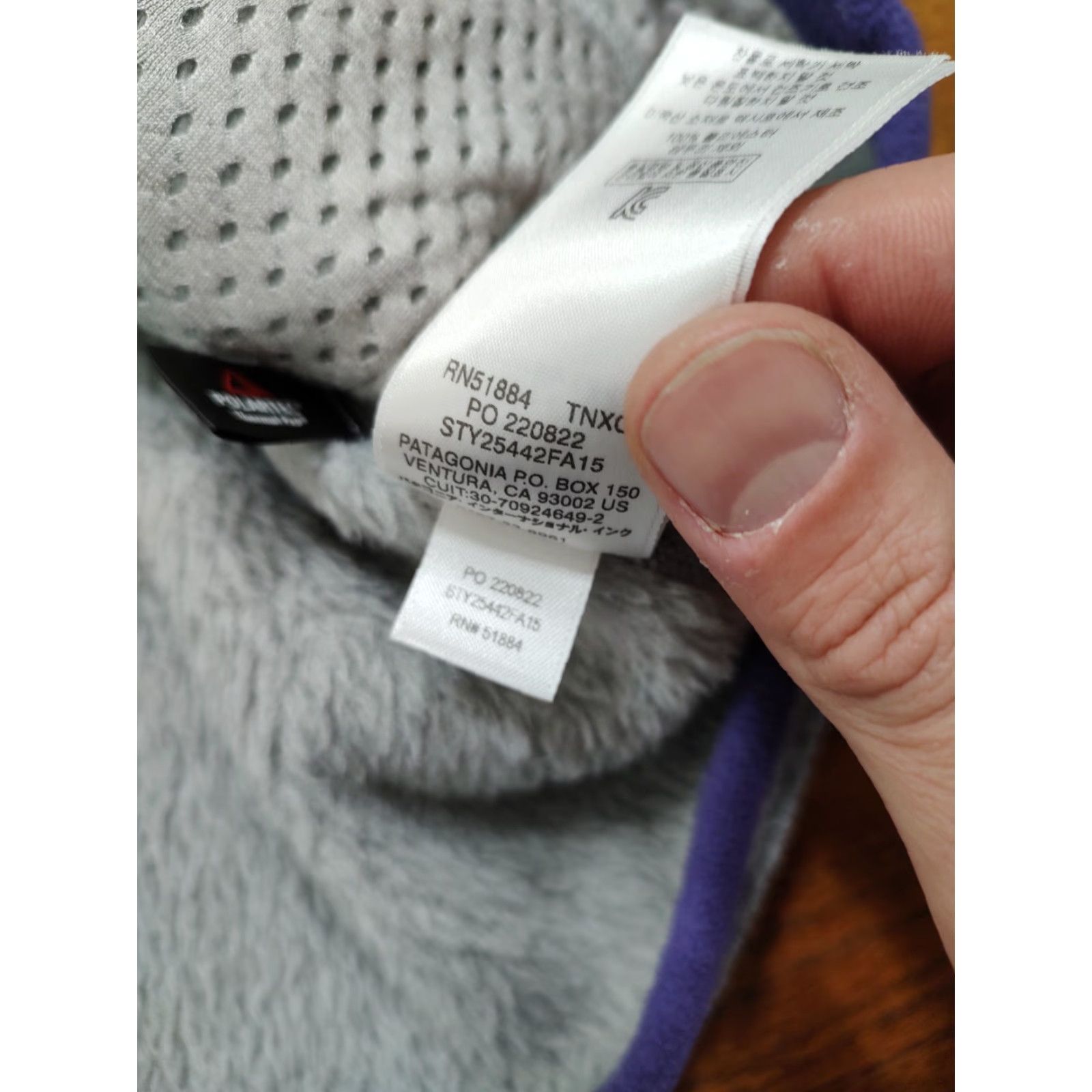 Patagonia Patagonia Sweater Womens Small Snap T Fleece Soft Gray Purple Re-Tool Size S / US 4 / IT 40 - 5 Thumbnail