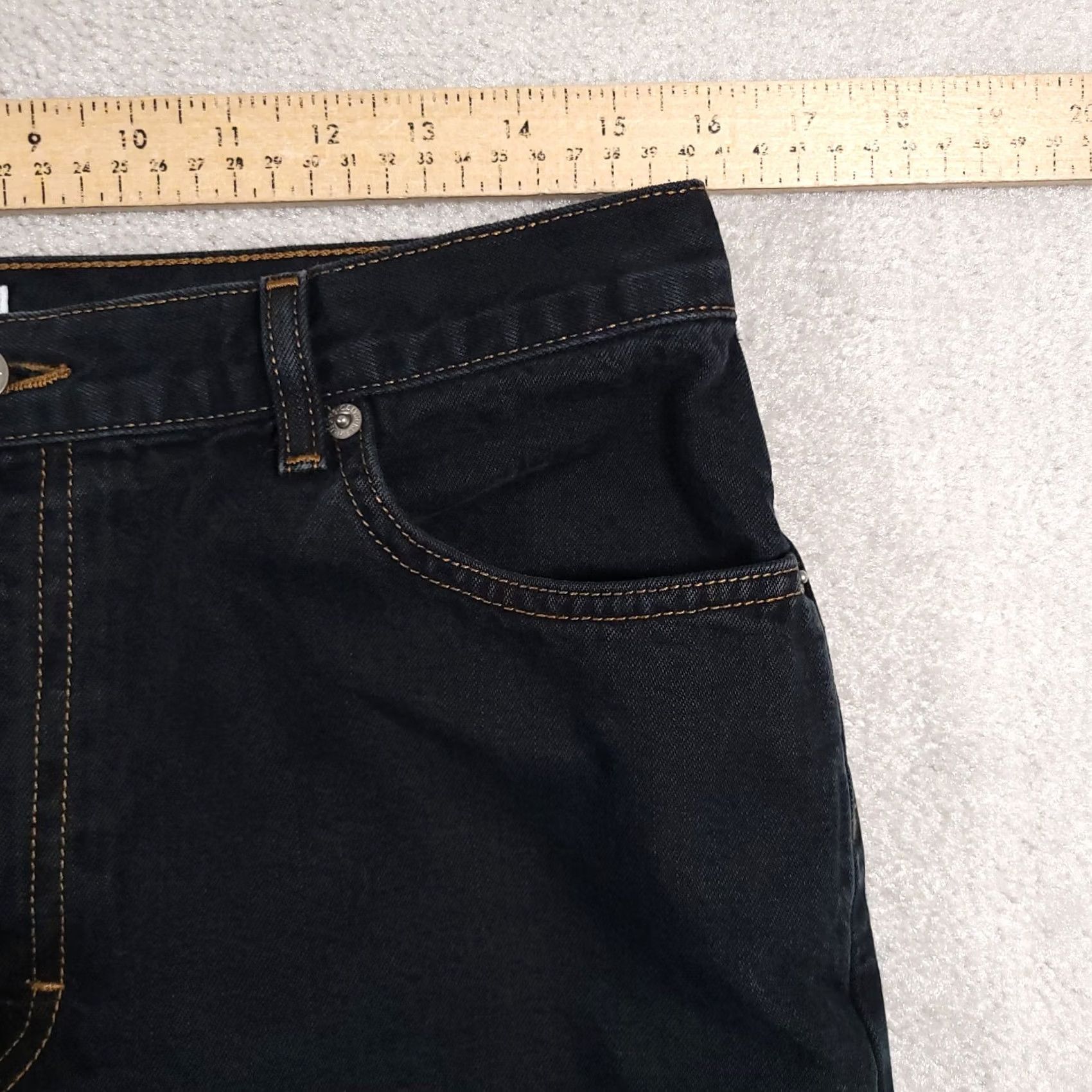 Calvin Klein Vtg Calvin Klein Jeans Women’s 14 Dark Wash Stretch Skinny Denim Jeans 90s Womens Size 36" / US 14 / IT 50 - 6 Thumbnail