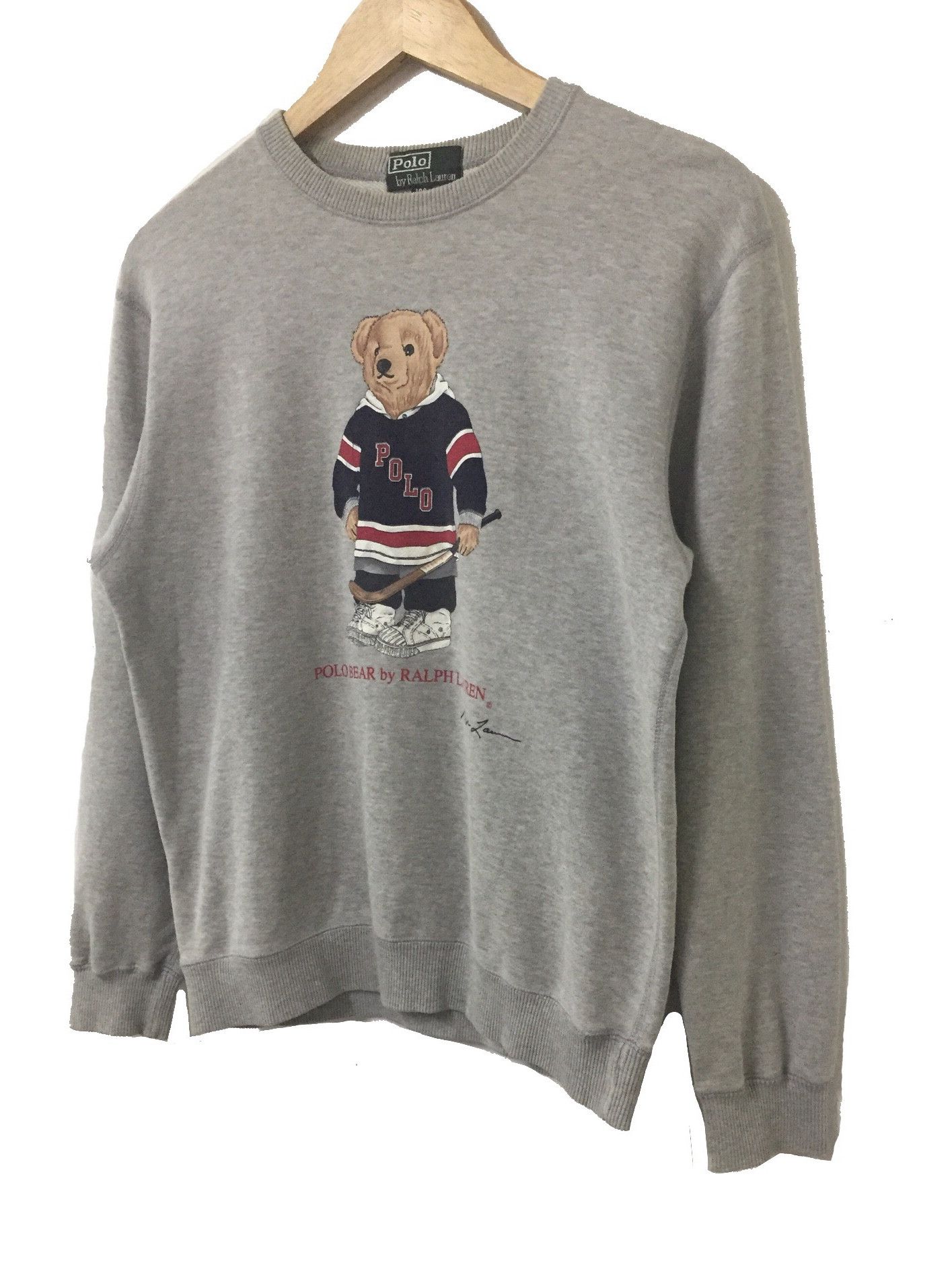 Polo Ralph Lauren VINTAGE 90s POLO BEAR RALPH LAUREN RL LOGO SWEATSHIRT Size US S / EU 44-46 / 1 - 4 Thumbnail