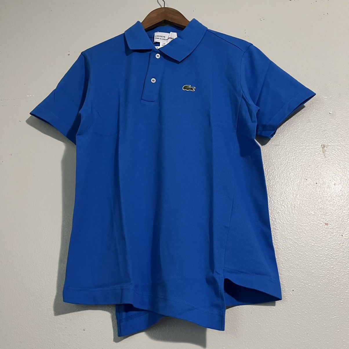Comme des Garcons SHIRT × Lacoste Uneven Hem Polo Shirt Size US M / EU 48-50 / 2 - 3 Thumbnail