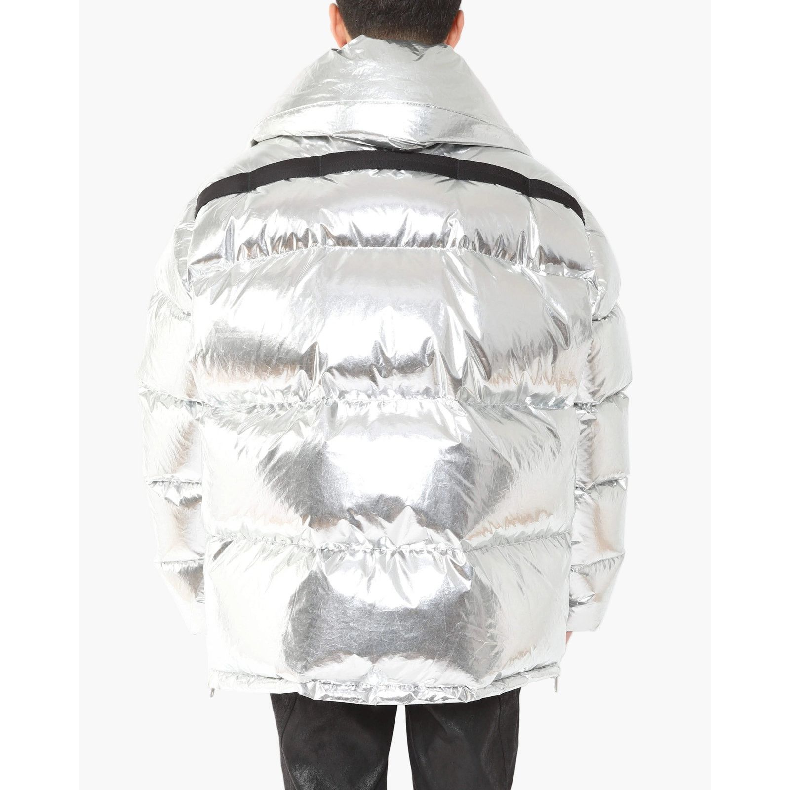 Calvin Klein 205W39NYC FW18 Oversized Puffer Jacket in Silver Size US XS / EU 42 / 0 - 2 Thumbnail