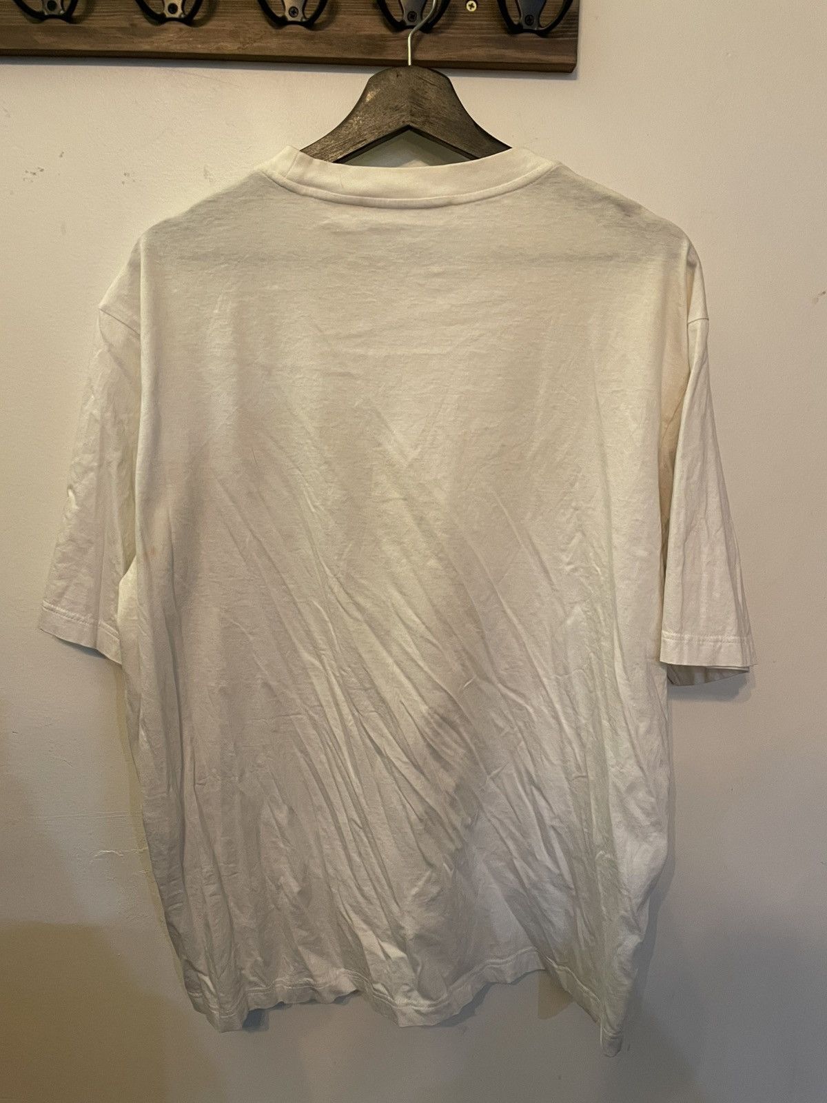Prada Prada oversized drape-y tee. Knitted logo Size US M / EU 48-50 / 2 - 2 Thumbnail