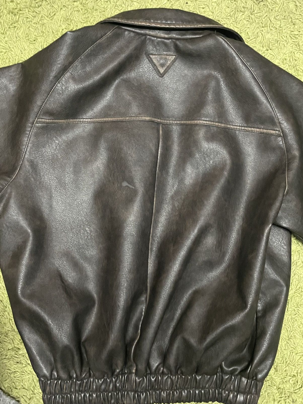 Other 🧥 Vintage Prada Leather Bomber Jacket Size US S / EU 44-46 / 1 - 3 Thumbnail