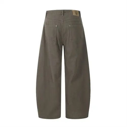 VIBE Retro men's versatile workwear loose wide-leg scimitar jeans Size US 32 / EU 48 - 4 Thumbnail