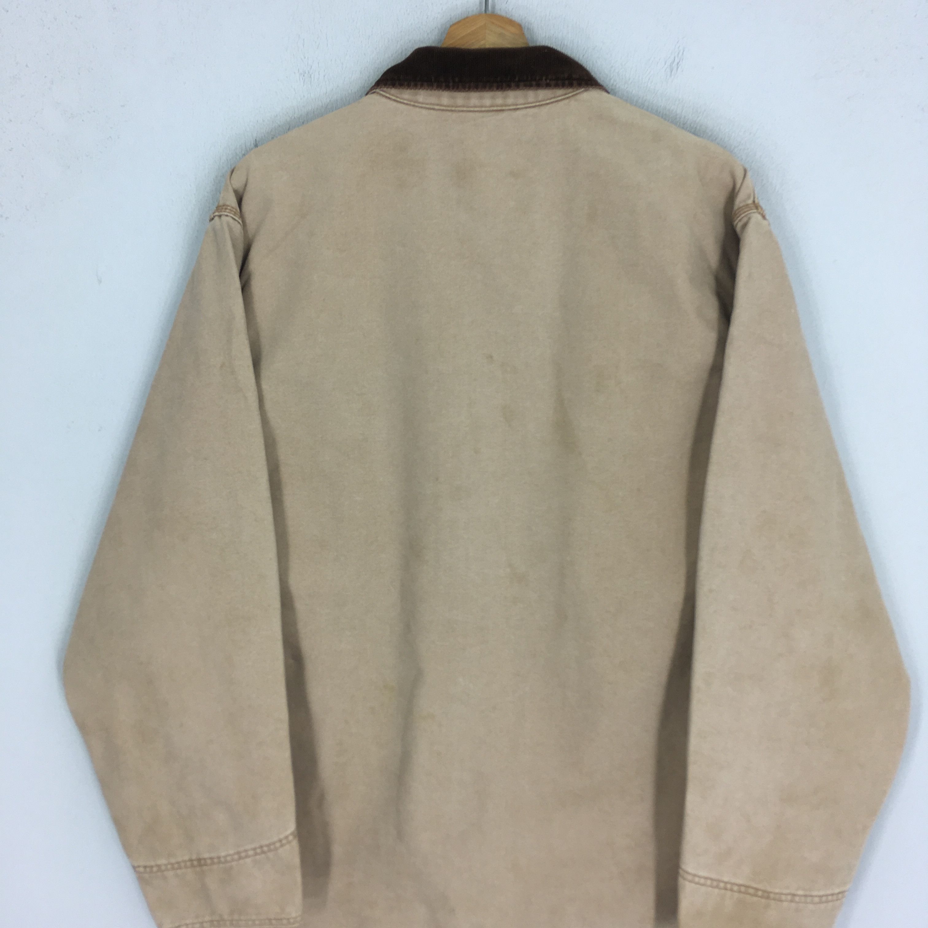 Lee Vintage 90's Lee Hunting Brown Duck Chore Jacket Size US XL / EU 56 / 4 - 8 Thumbnail