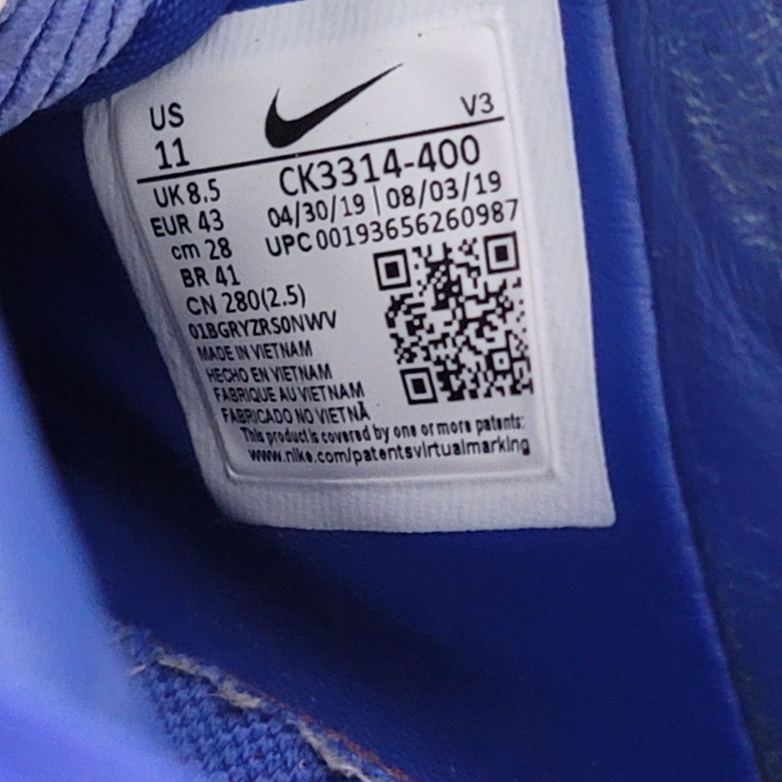 Nike Nike Olivia Kim x Air Force 1 07 Corduroy Shoes Women's Size US 11 / IT 41 - 11 Thumbnail