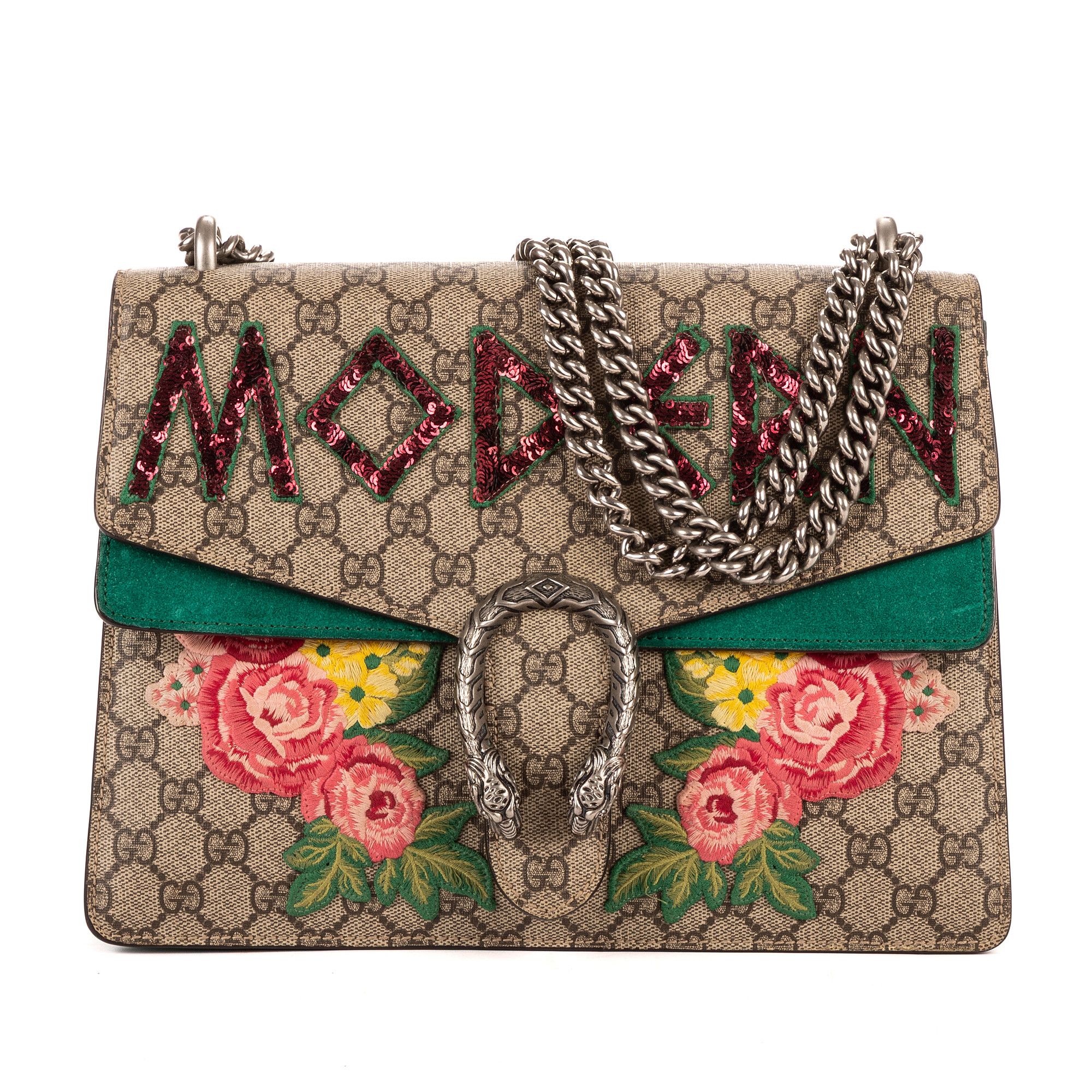 Gucci Dionysus Modern Sequin & Floral Embroidery Medium Size ONE SIZE - 1 Thumbnail