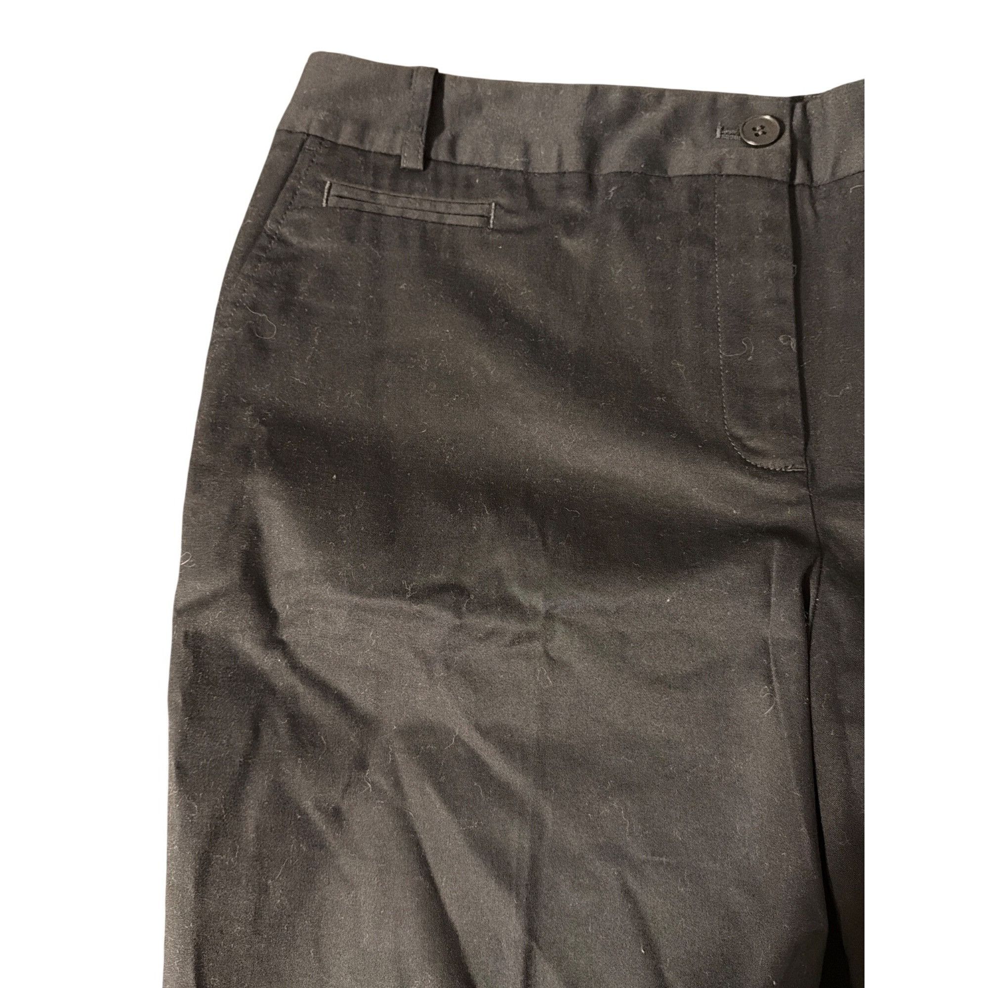 Talbots Talbots Black Bermuda Shorts Flat Front Minimalist Business Size 36" / US 14 / IT 50 - 2 Thumbnail