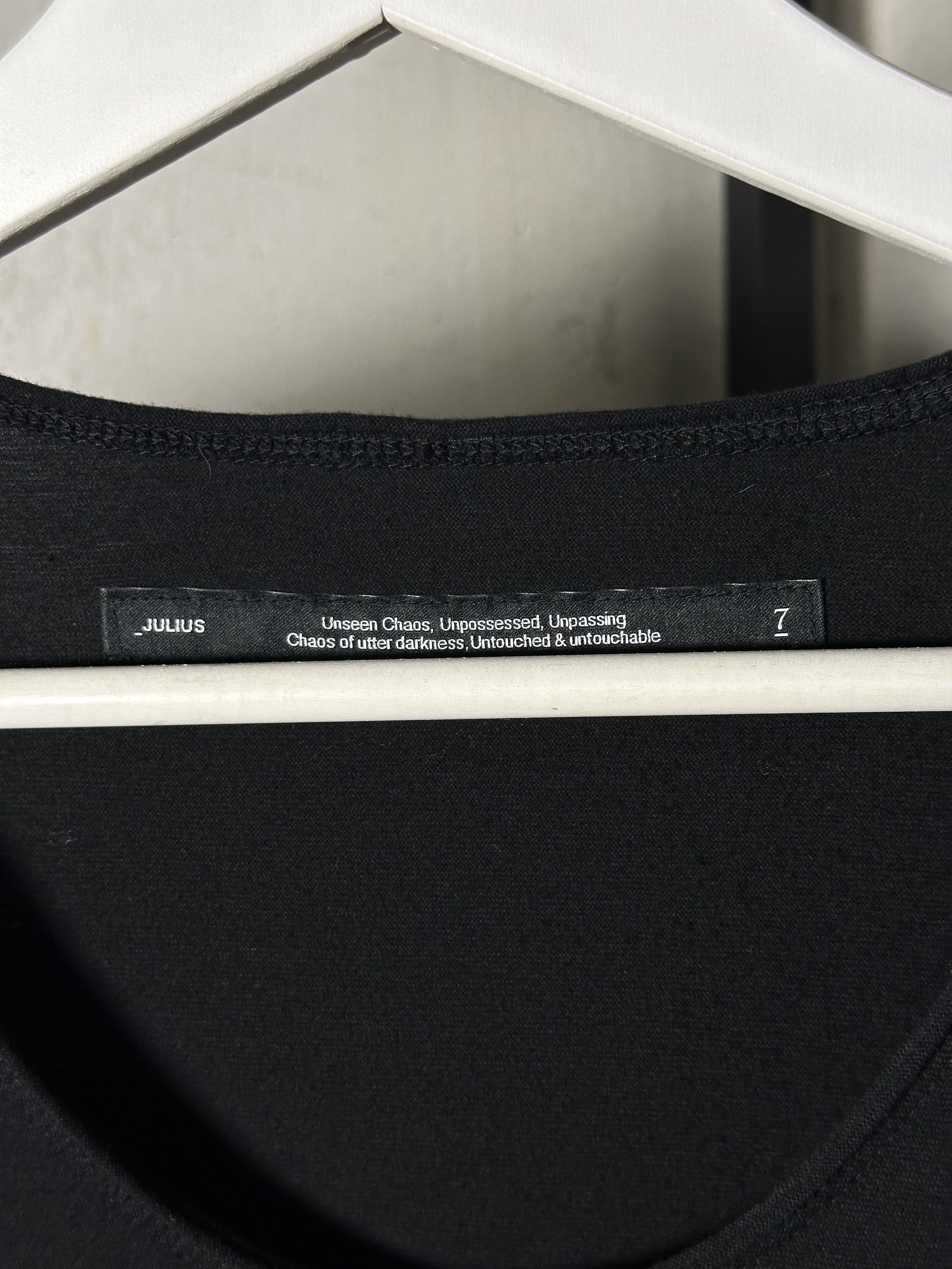 Julius Julius Loop Membrane Long-Sleeve Top Size US M / EU 48-50 / 2 - 7 Thumbnail