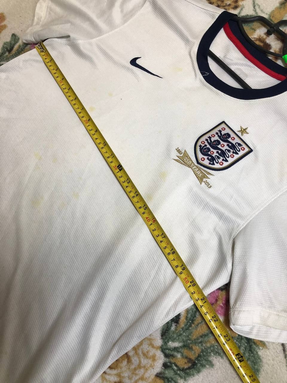 Nike ENGLAND 2012 2014 HOME SHIRT FOOTBALL SOCCER JERSEY NIKE Size US L / EU 52-54 / 3 - 13 Thumbnail