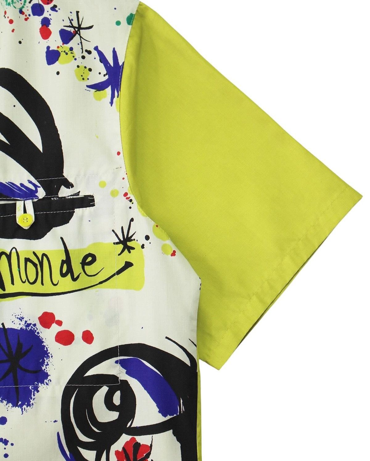 Designer × Japanese Brand × Kansai Yamamoto 1990S KANSAI YAMAMOTO SHORT SLEEVE SHIRTS Size US L / EU 52-54 / 3 - 3 Thumbnail