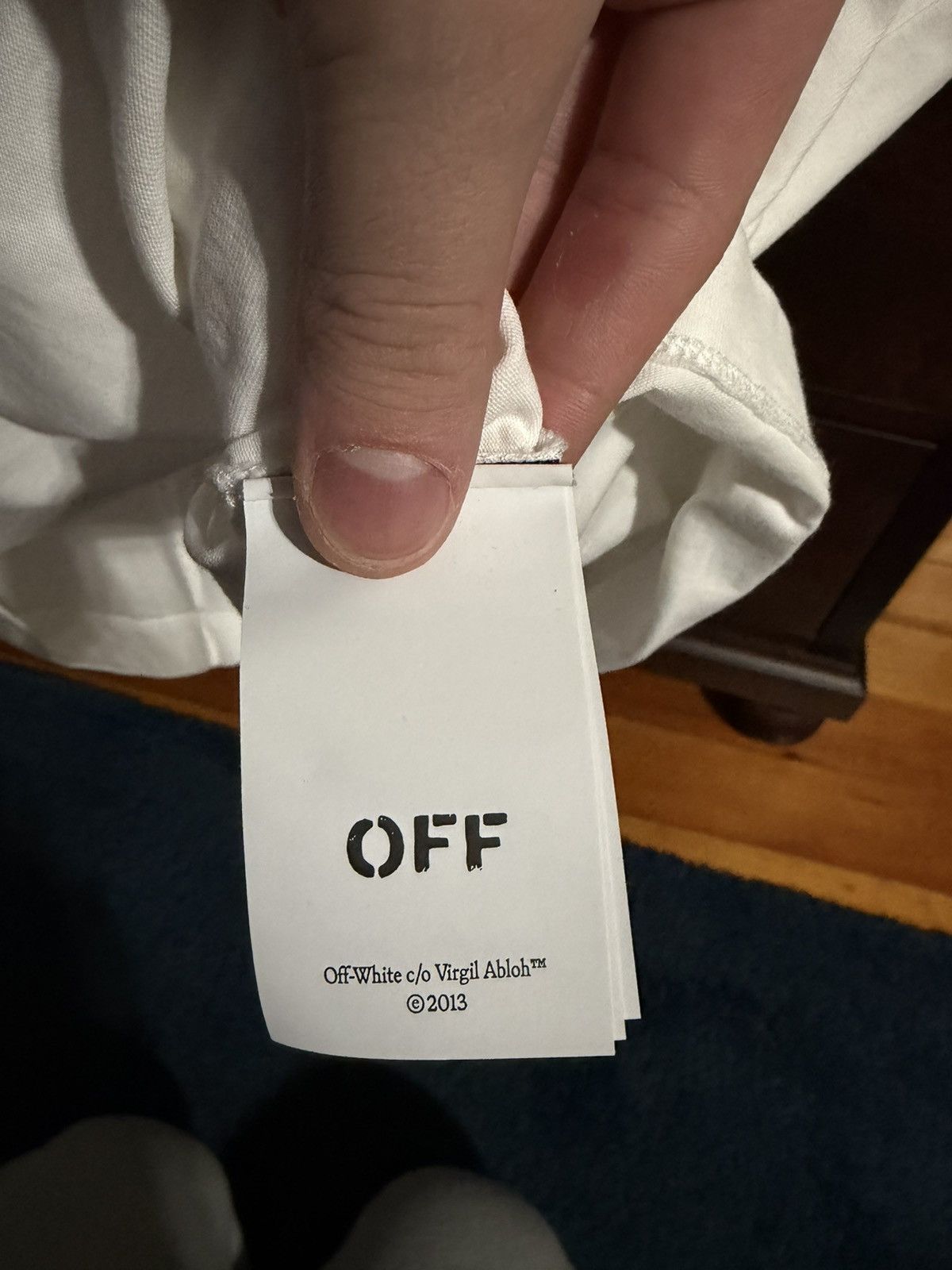 Off-White Off white scratch arrow t shirt Size US L / EU 52-54 / 3 - 7 Thumbnail
