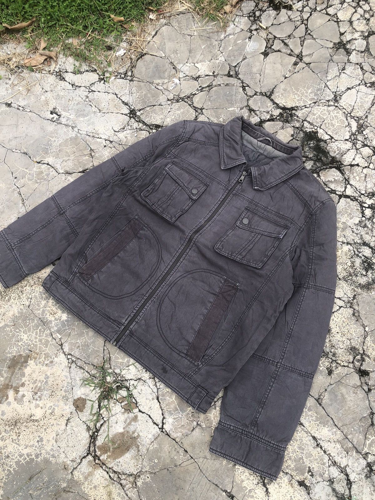 Vintage Vintage Chaqueta Springfield Military Jacket Size US L / EU 52-54 / 3 - 2 Thumbnail