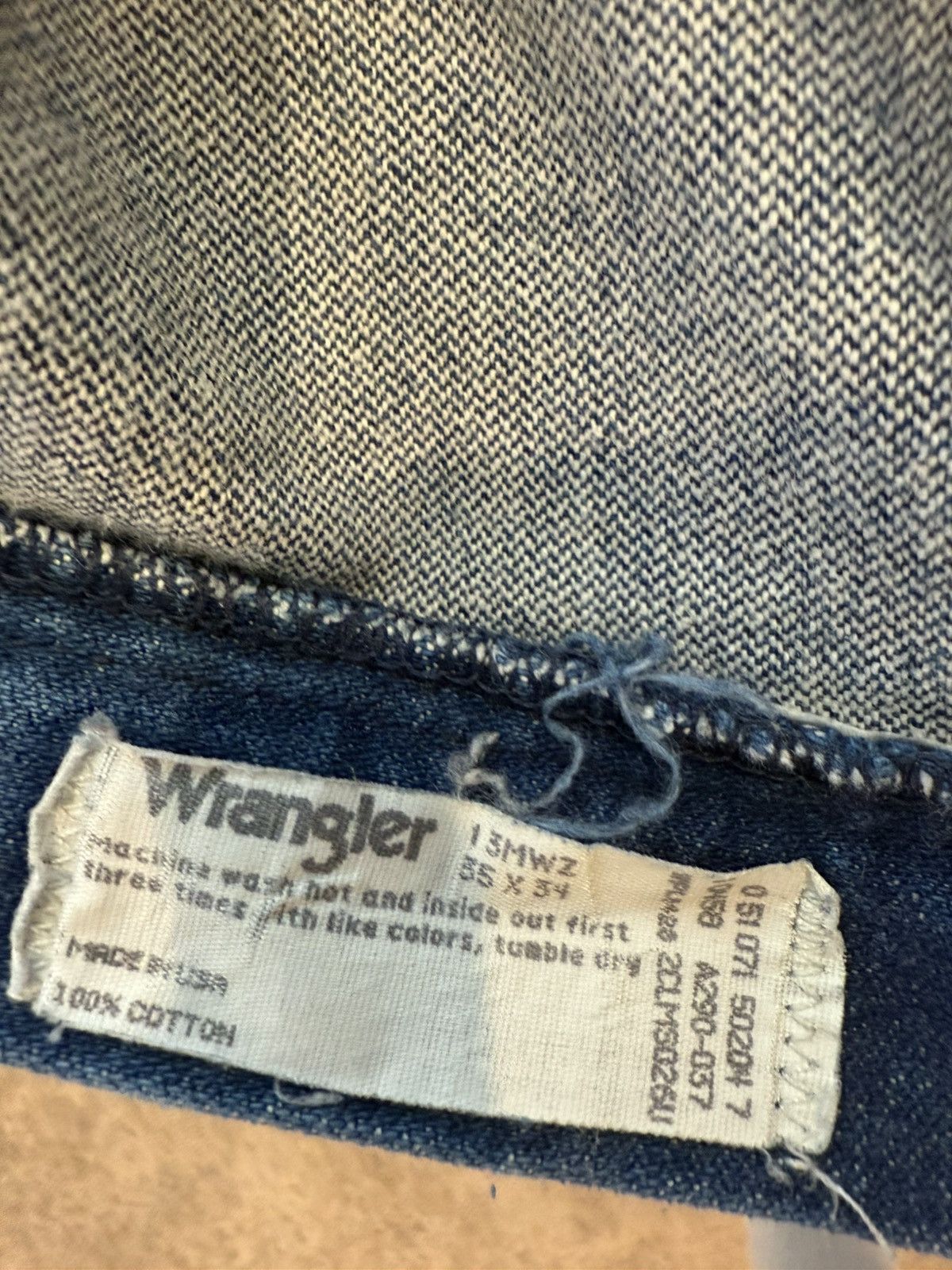 Wrangler Men’s Wrangler Jeans Size US 35 - 3 Thumbnail