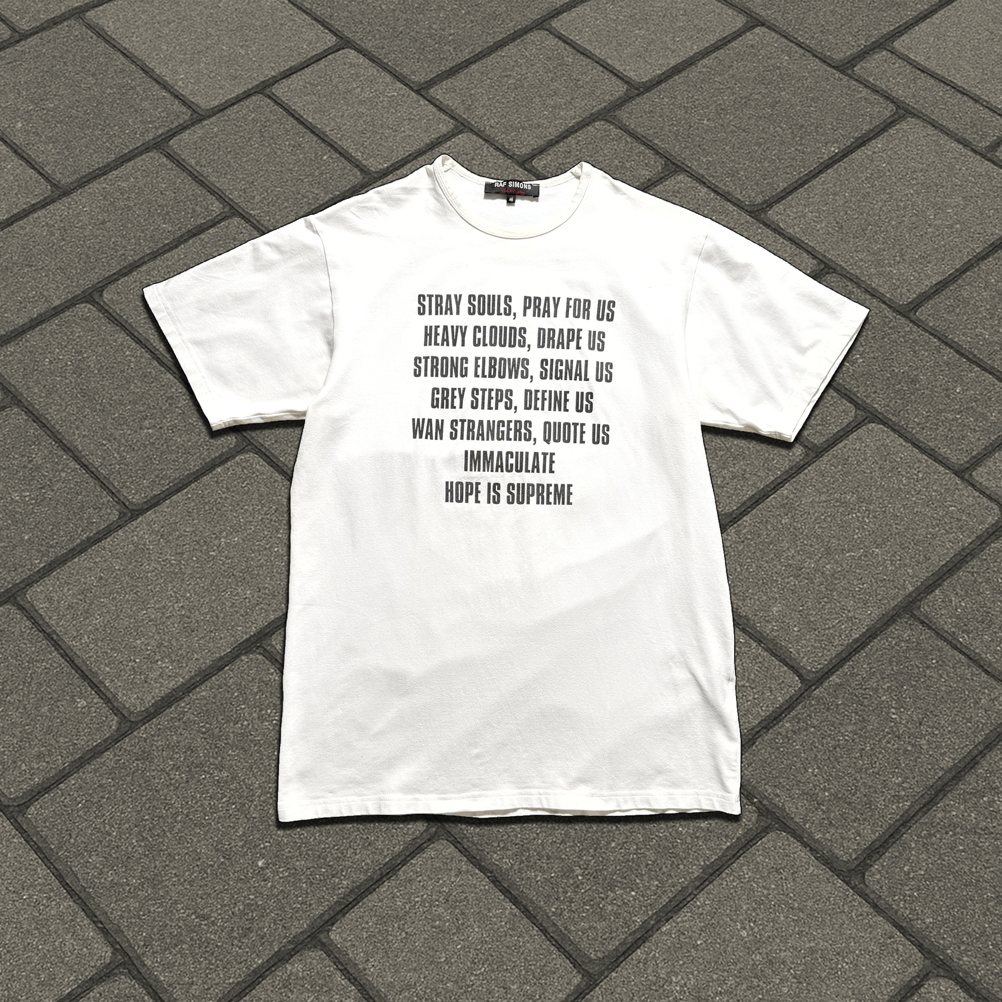 Raf Simons SS02 Raf Simons ‘Stray Souls’ Tee Size US M / EU 48-50 / 2 - 1 Thumbnail