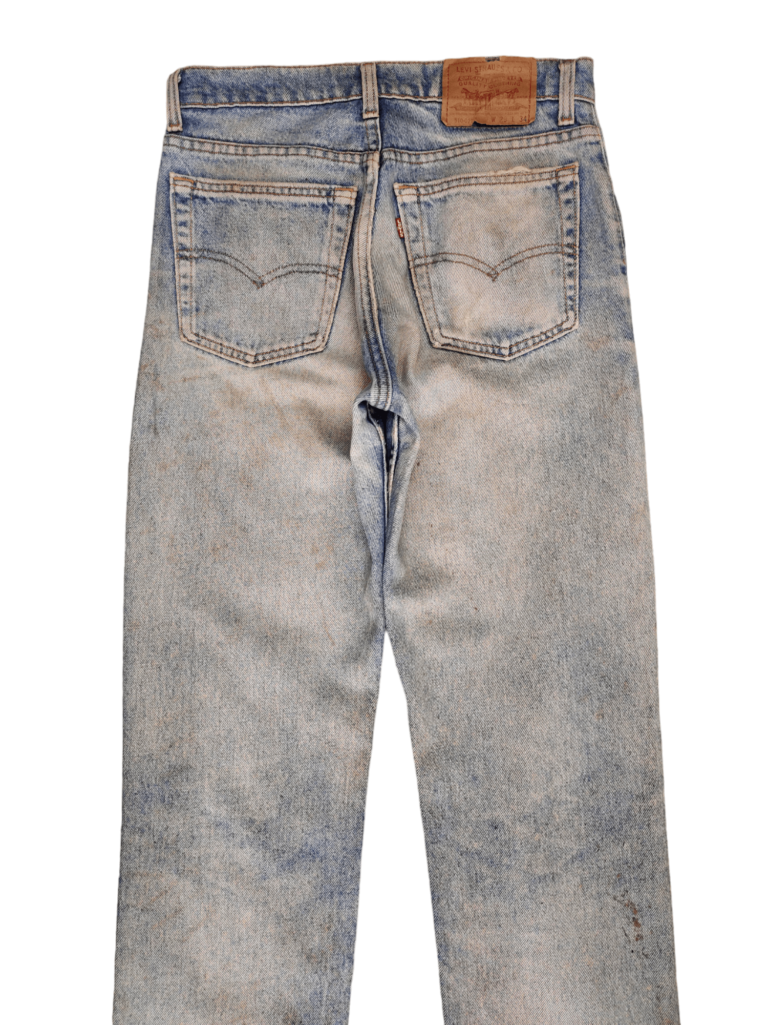Levi's 1990s Levis 510 Dirty Wash Denim Jeans Size US 29 - 11 Thumbnail