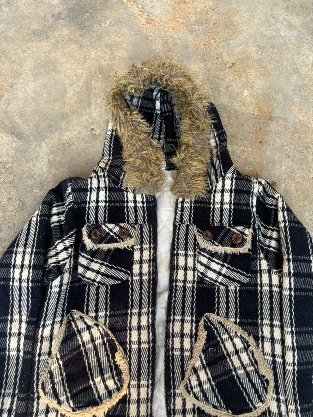 Hysteric Glamour × If Six Was Nine × Japanese Brand Fur Jacket Checkerboard Ifsixwasnine Lgb Style Size US S / EU 44-46 / 1 - 4 Thumbnail