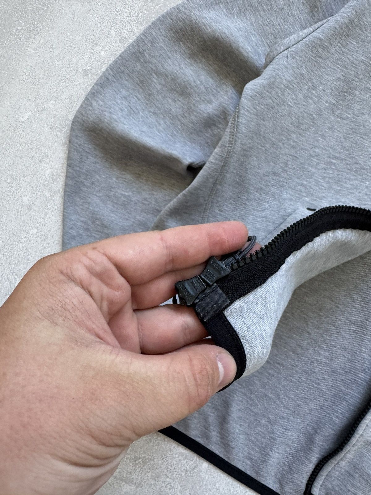 Nike Nike Tech Fleece 2019 Full Zip Gray Hoodie Drill Logo Size US M / EU 48-50 / 2 - 3 Thumbnail