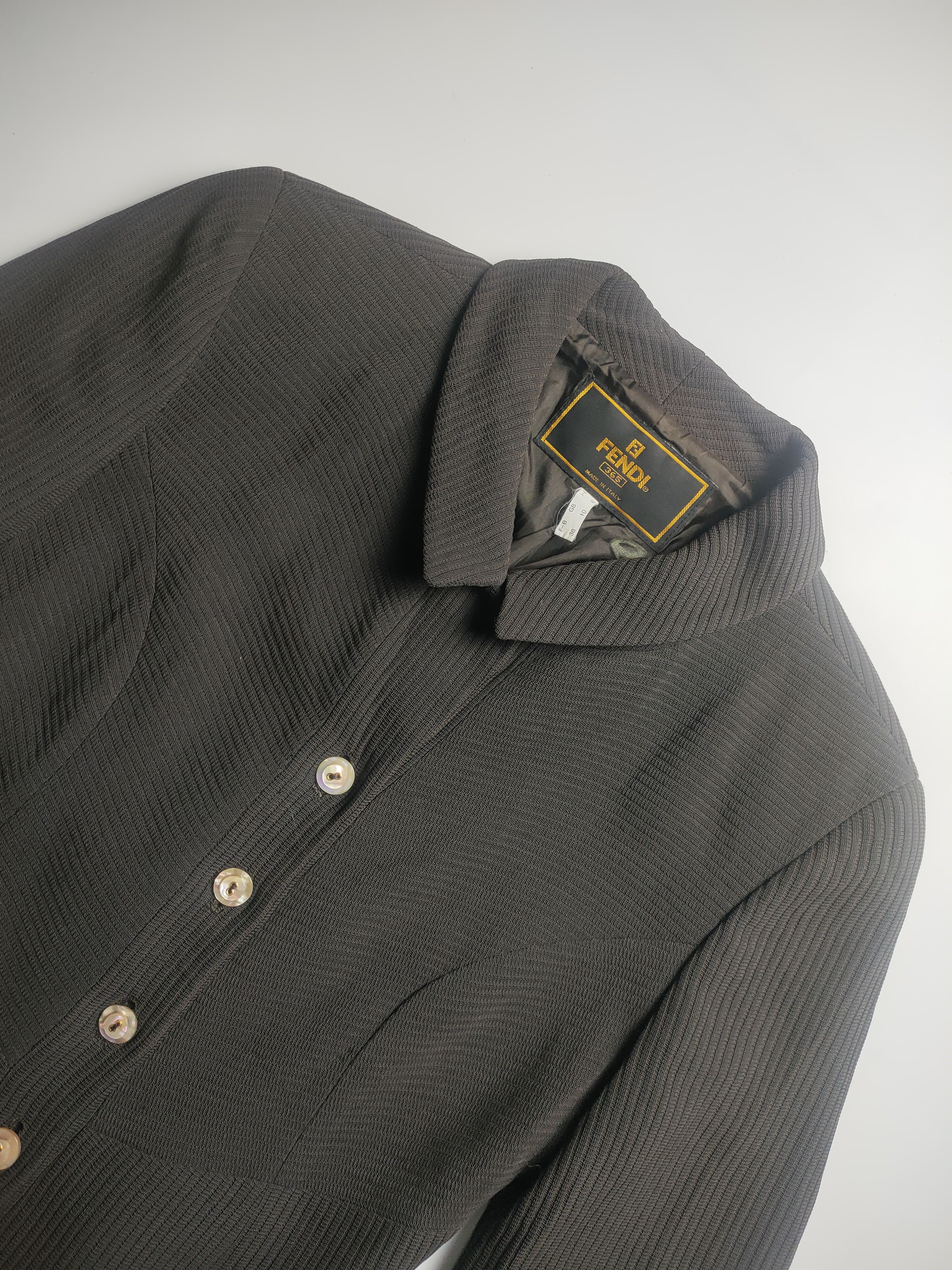Fendi Archival Fendi Women’s Blazer Jacket Size S / US 4 / IT 40 - 2 Thumbnail