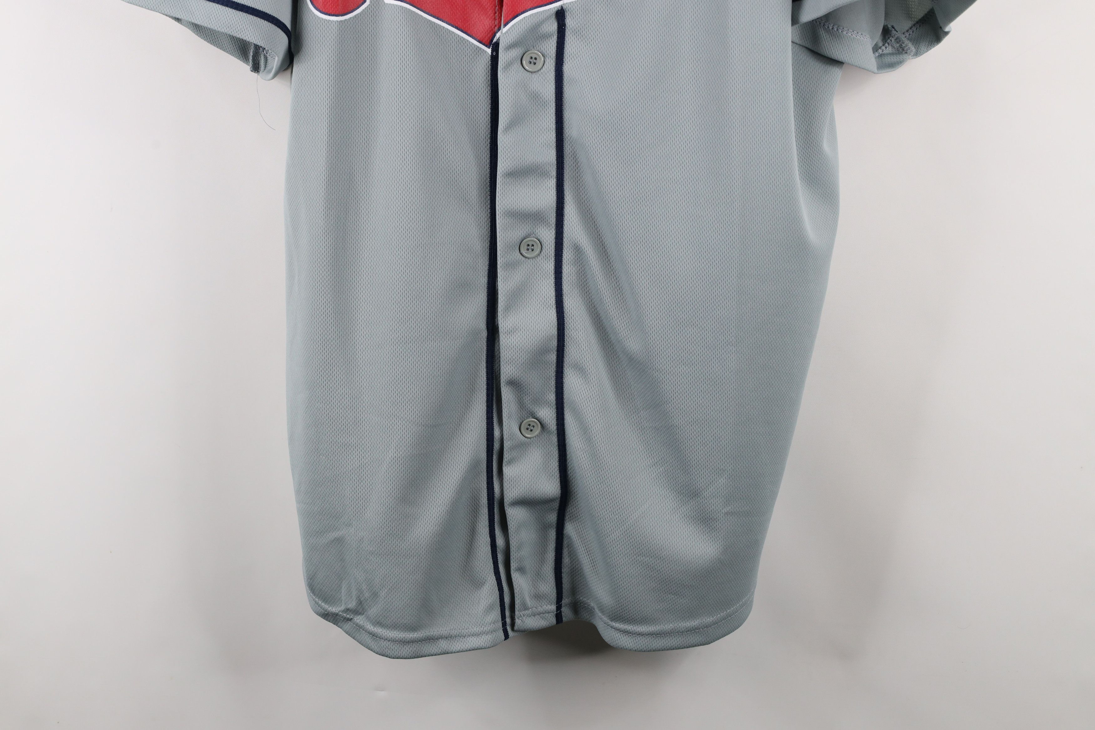 Vintage Vintage Hargrove Cleveland Indians Baseball Jersey Gray #21 Size US XL / EU 56 / 4 - 3 Thumbnail