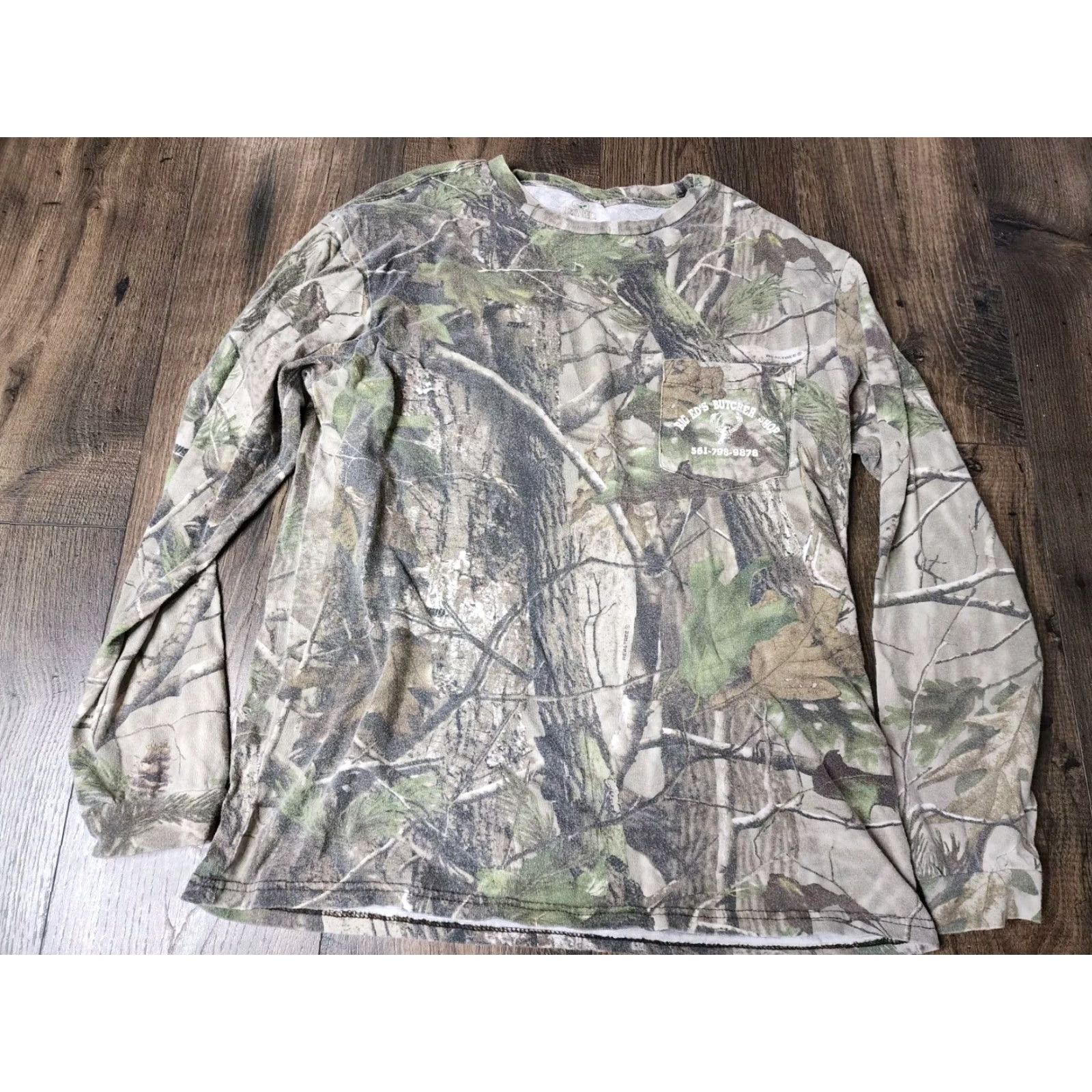 Vintage Vintage RedHead Mens M Long Sleeve T-Shirt Camouflage Forest Outdoor Hunting Fall Spring Summer Winter Size US M / EU 48-50 / 2 - 2 Thumbnail