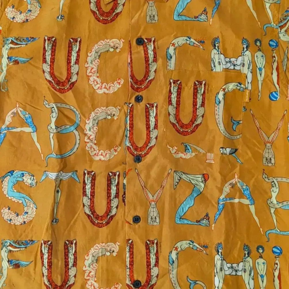 Supreme Supreme Alphabet Silk Shirt SS18 Size US S / EU 44-46 / 1 - 4 Thumbnail