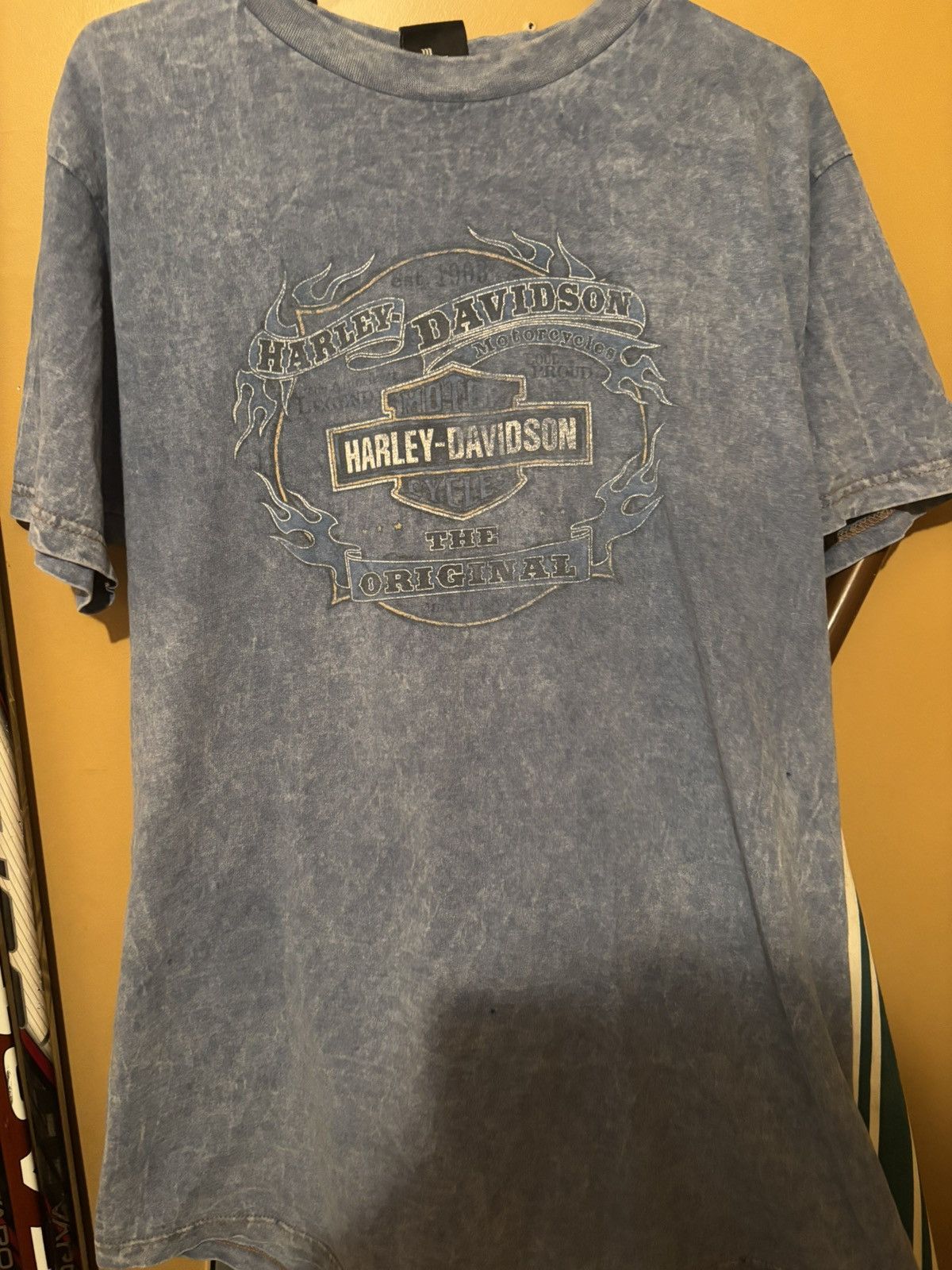 Harley Davidson × Vintage Vintage Harley davidson tee Size US L / EU 52-54 / 3 - 1 Thumbnail