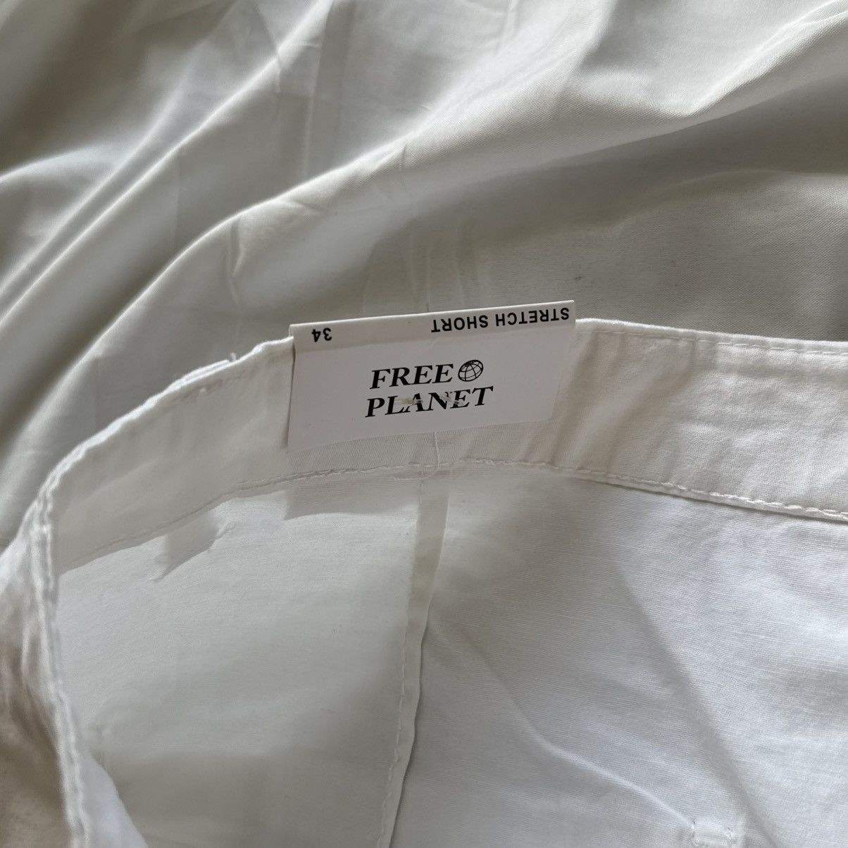Free Planet Free Planet White Cotton Stretch Shorts Size 34 New / Summer Size US 34 / EU 50 - 8 Thumbnail