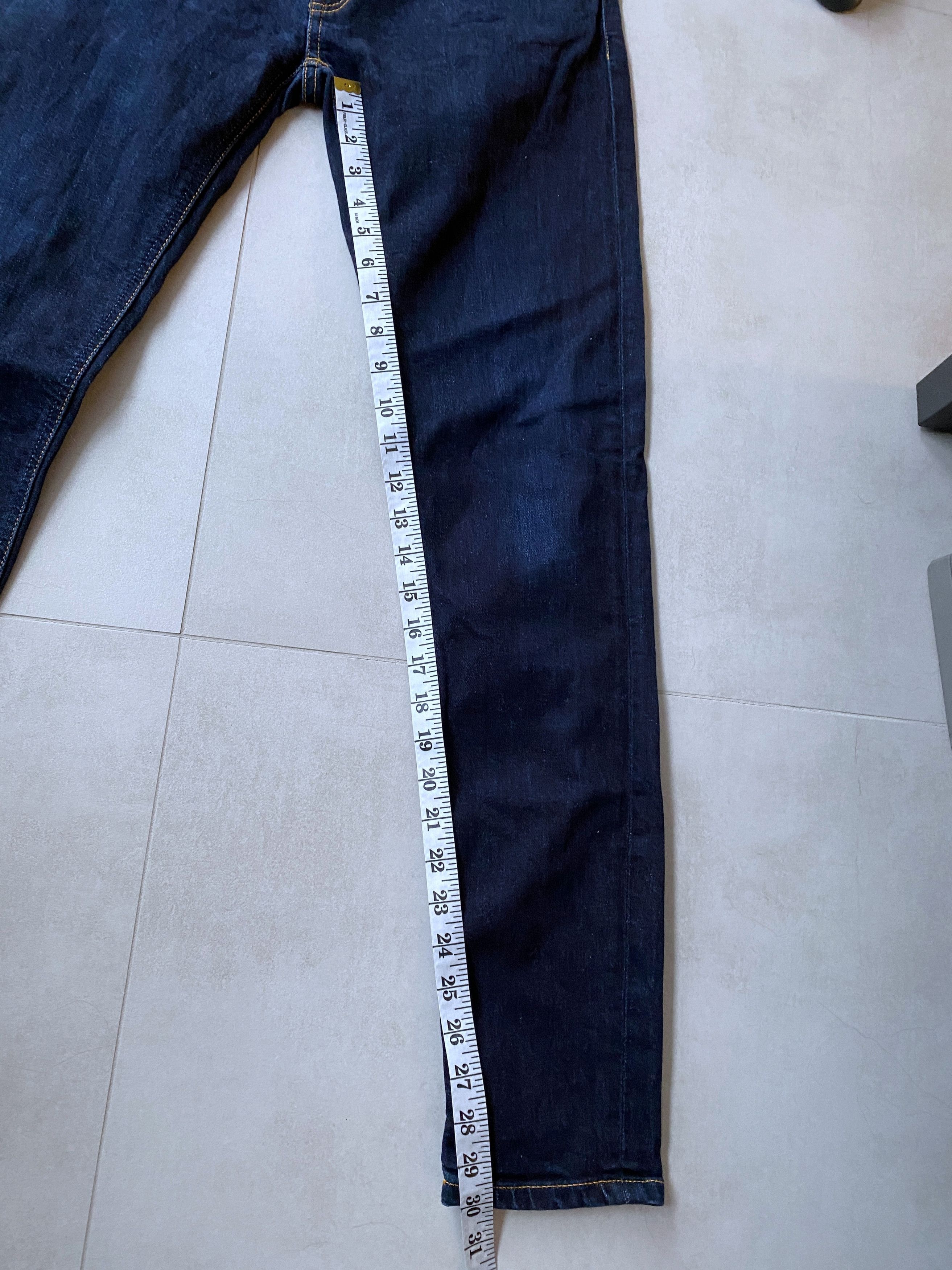 Denime × Nudie Jeans Nudie Jeans skinny Lin dry deep orange denim jeans s W32 L32 Size US 32 / EU 48 - 9 Thumbnail