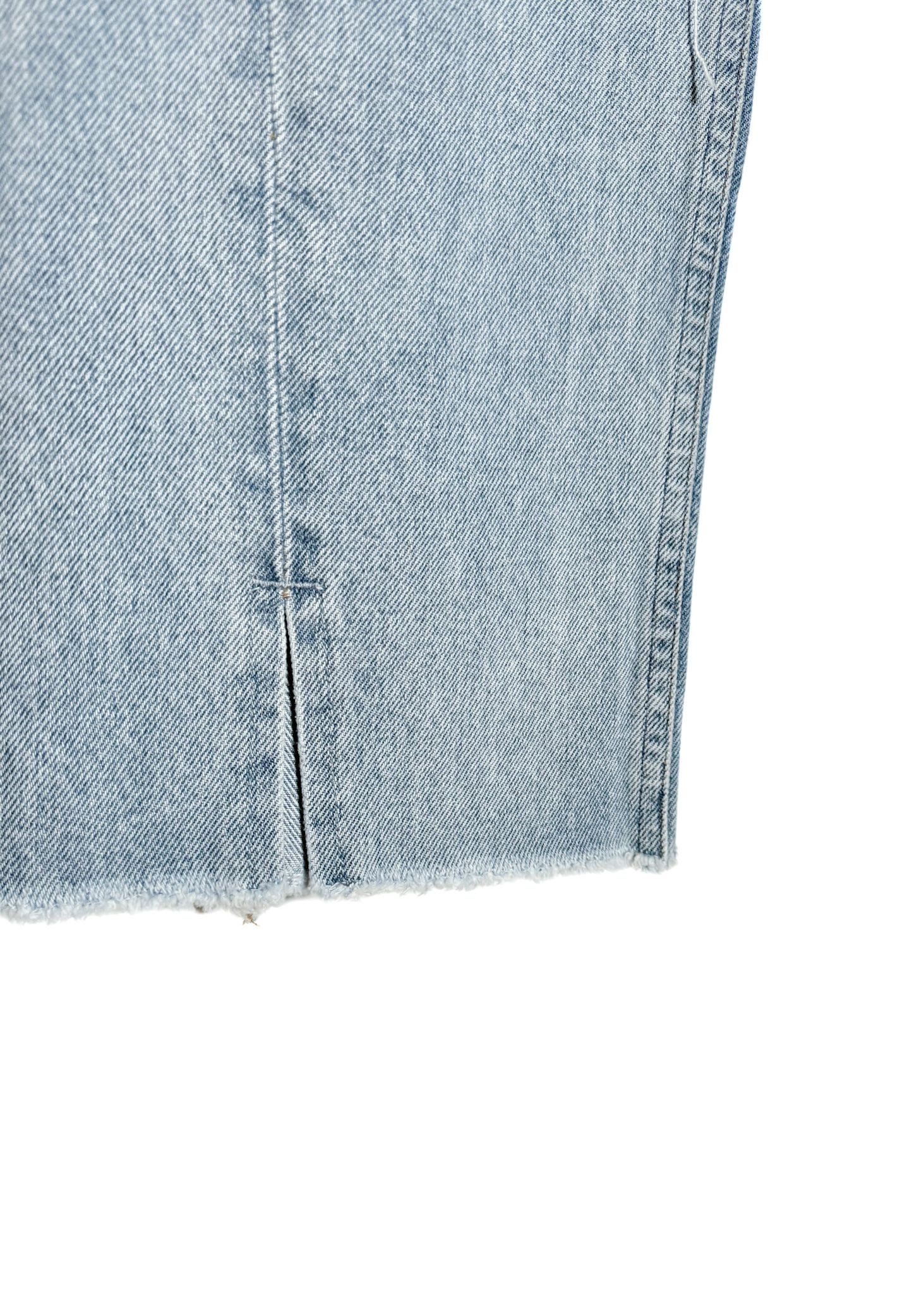 B Sides B sides Washed Blue Distressed Stowe Boyfriend Jeans Size 28" / US 6 / IT 42 - 4 Thumbnail