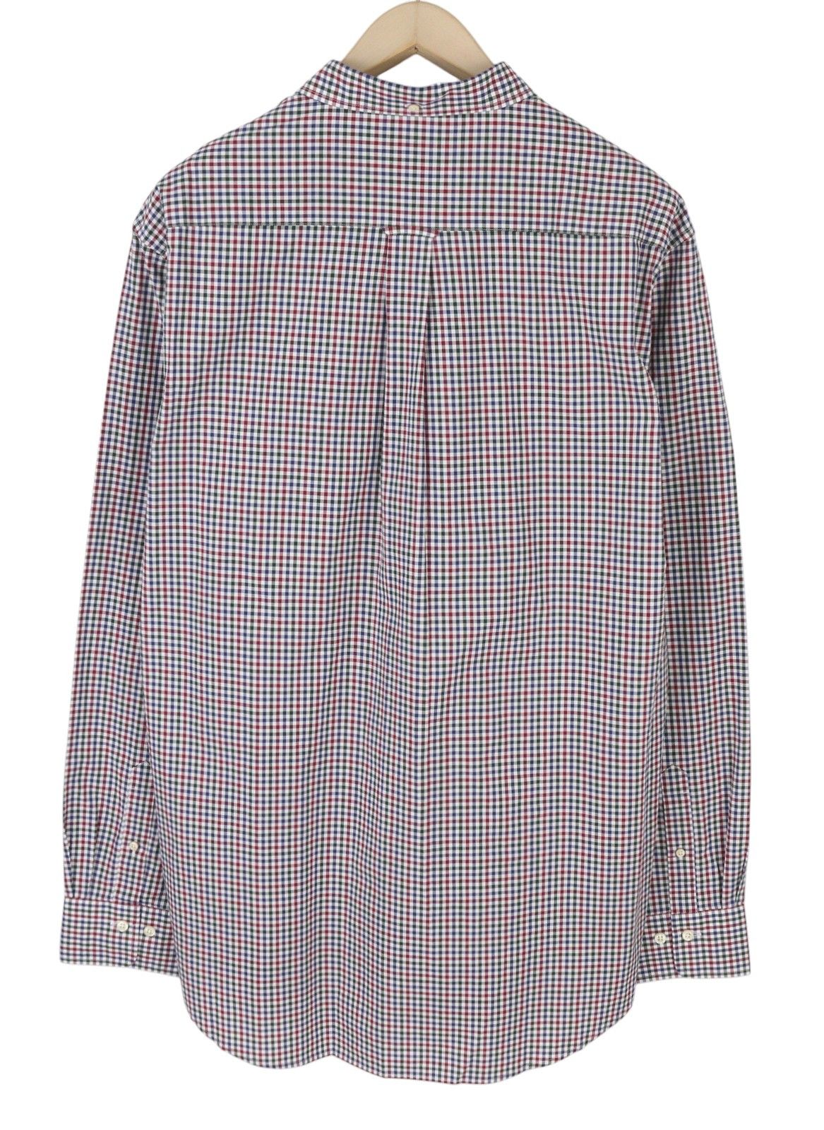 Gant THE BROADCLOTH GINGHAM XL Cabernet Button 87493 Size US XL / EU 56 / 4 - 2 Thumbnail