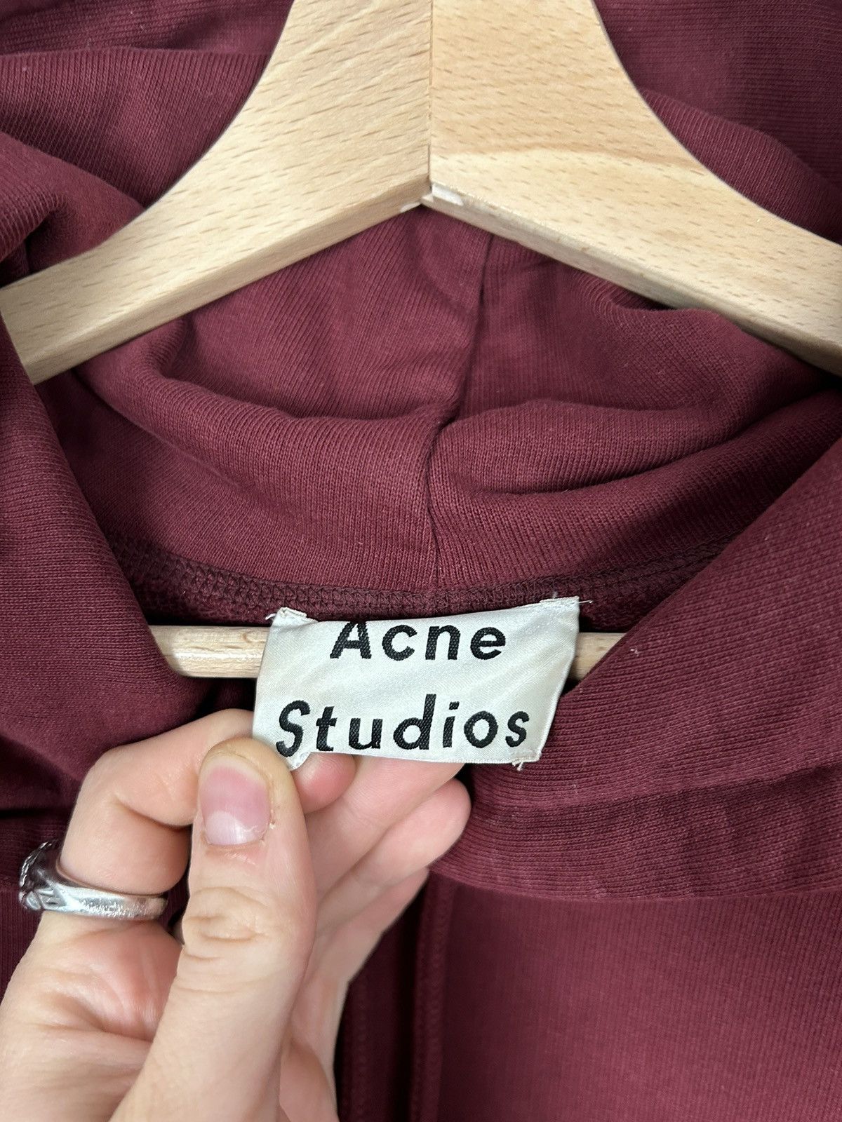 Acne Studios Acne Studios Joghy Emboss Boxy Hoodie Rare Designer Hype Size US S / EU 44-46 / 1 - 6 Thumbnail
