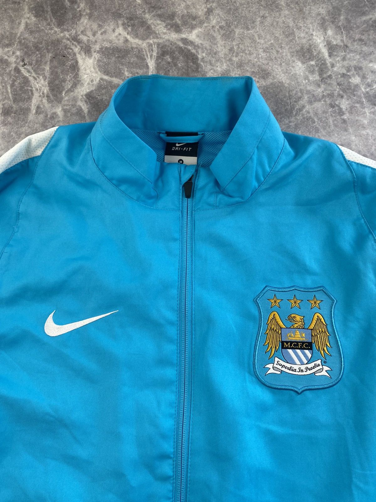 Nike Nike Manchester City 2015/2016 Training Track Jacket Size: M Size US M / EU 48-50 / 2 - 2 Thumbnail