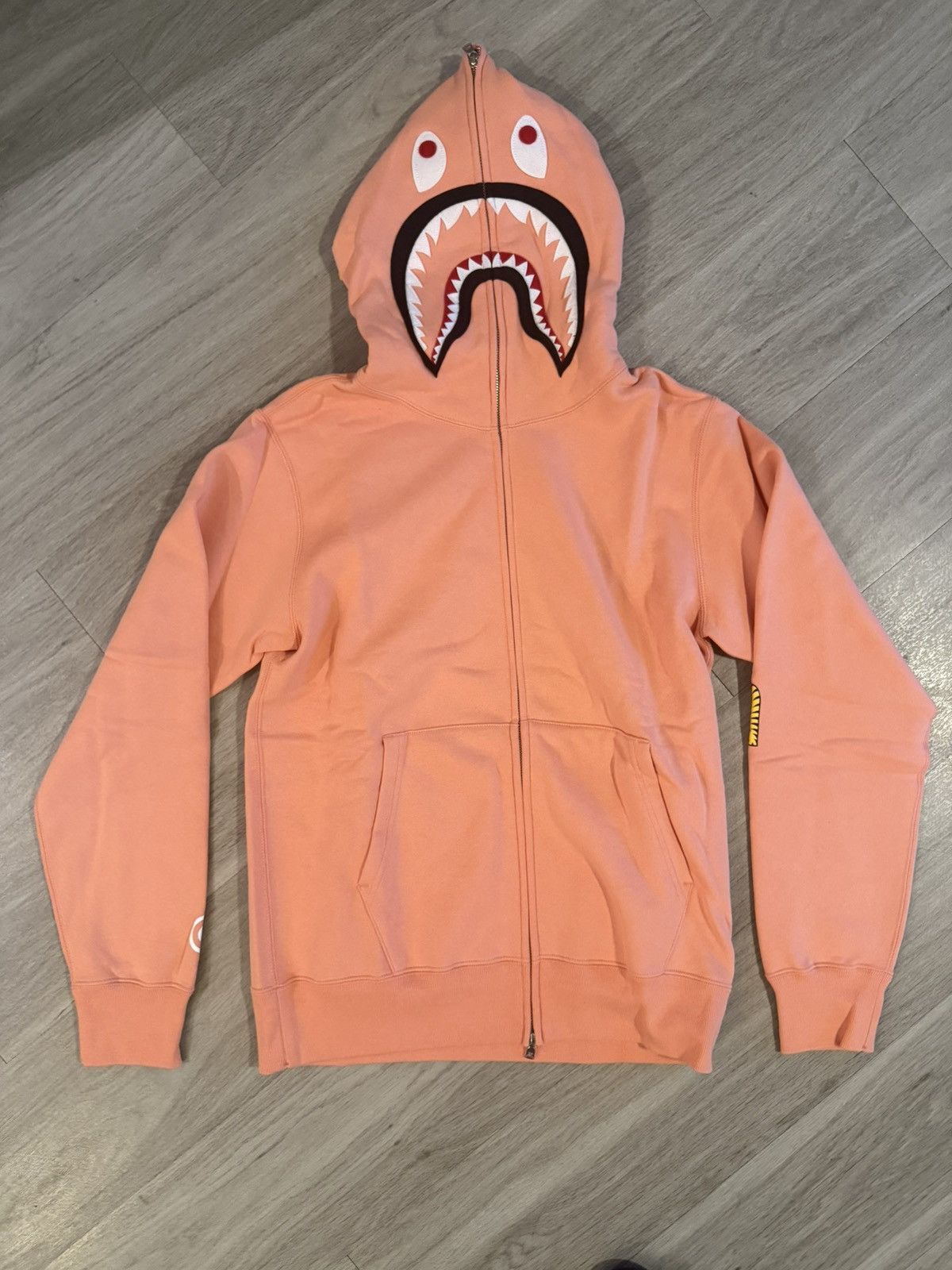 Bape Peach PONR Shark Full Zip