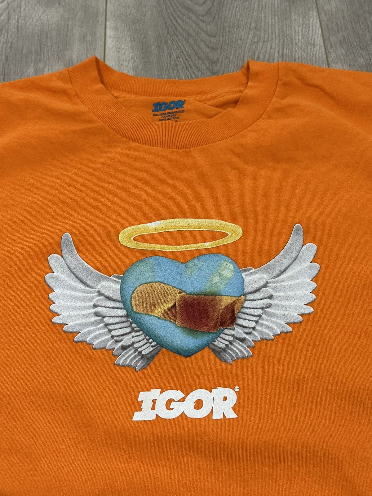 Golf Wang × Golf le Fleur × Tyler The Creator Igor Heart Wings T-Shirt Size Medium Size US M / EU 48-50 / 2 - 3 Thumbnail