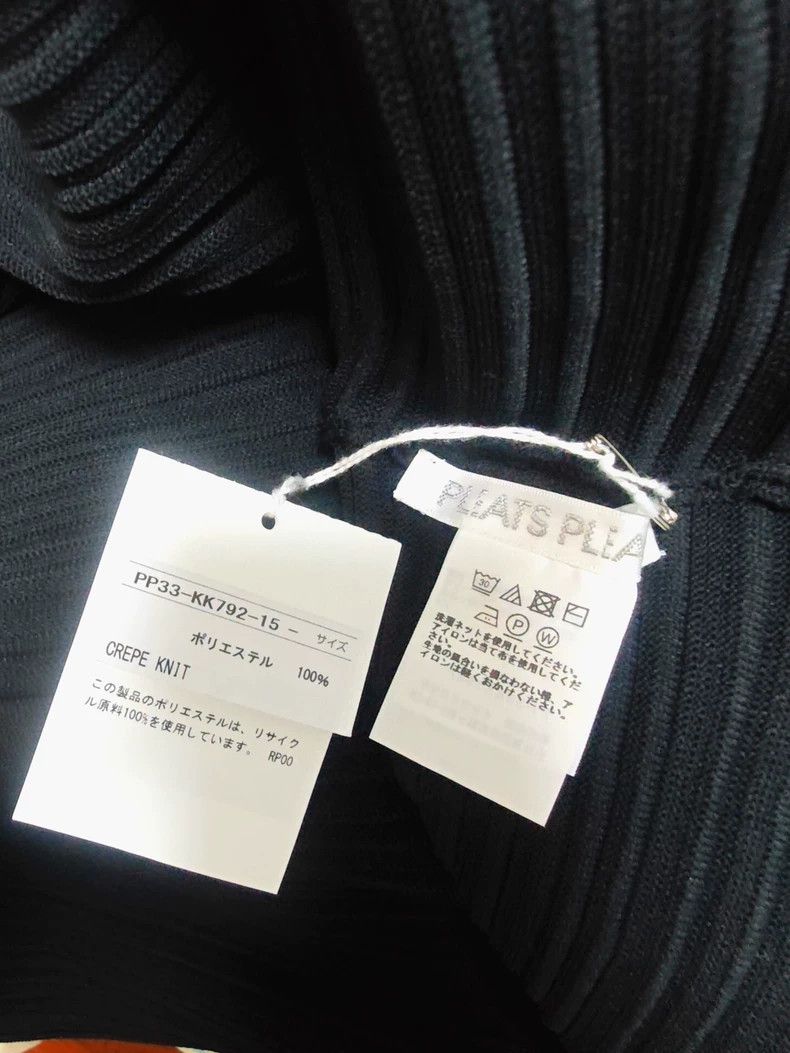 Issey Miyake Issey Miyake size:one size Black knitted top Size S / US 4 / IT 40 - 7 Thumbnail
