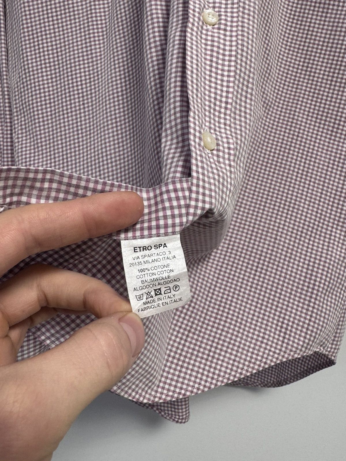 Etro Etro Button Up T-Shirt Size 40 Size US L / EU 52-54 / 3 - 8 Thumbnail