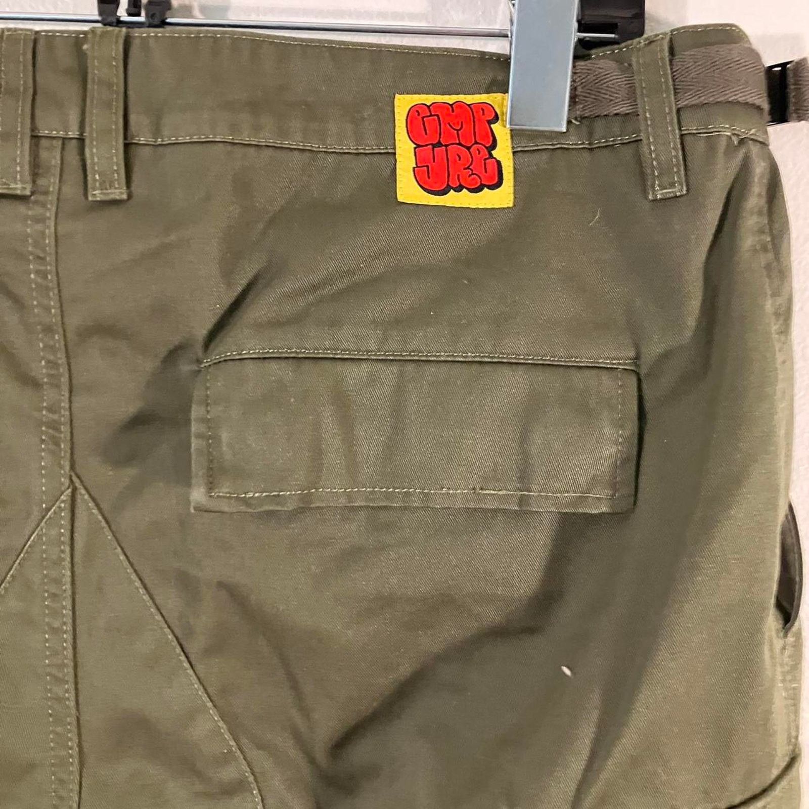 Empyre Empyre Army Green Fatigue Skater Cargo Pants NWOT Size US 32 / EU 48 - 4 Thumbnail